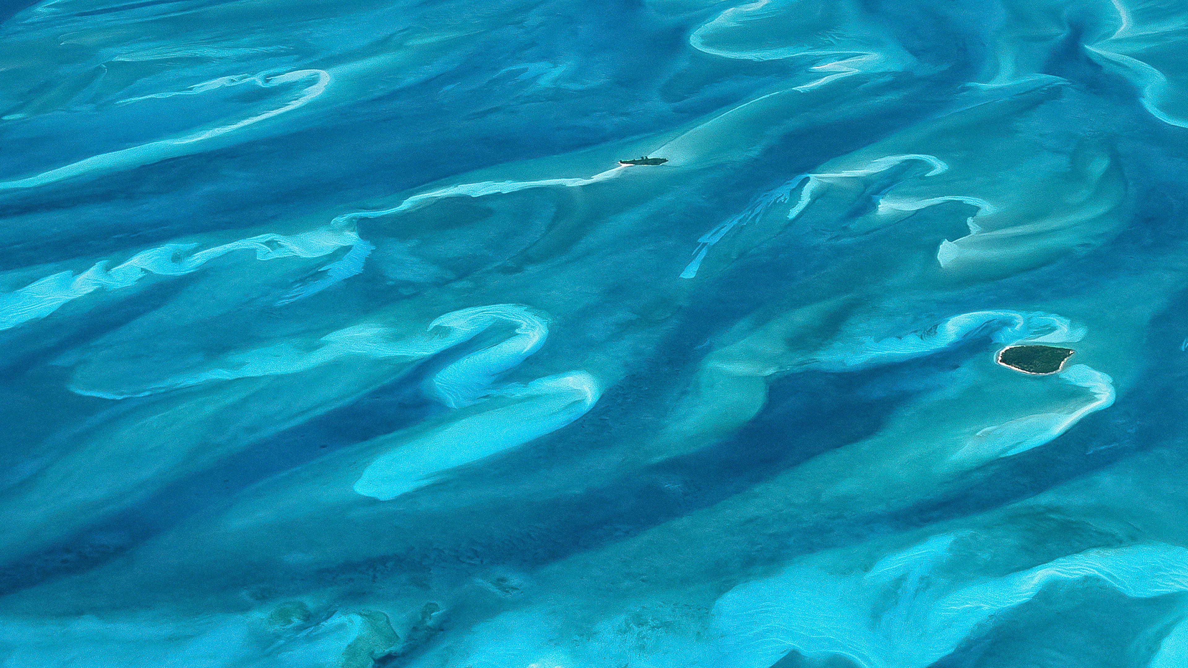 3840x2160 Wallpaper Blue Blue Sea Ocean .