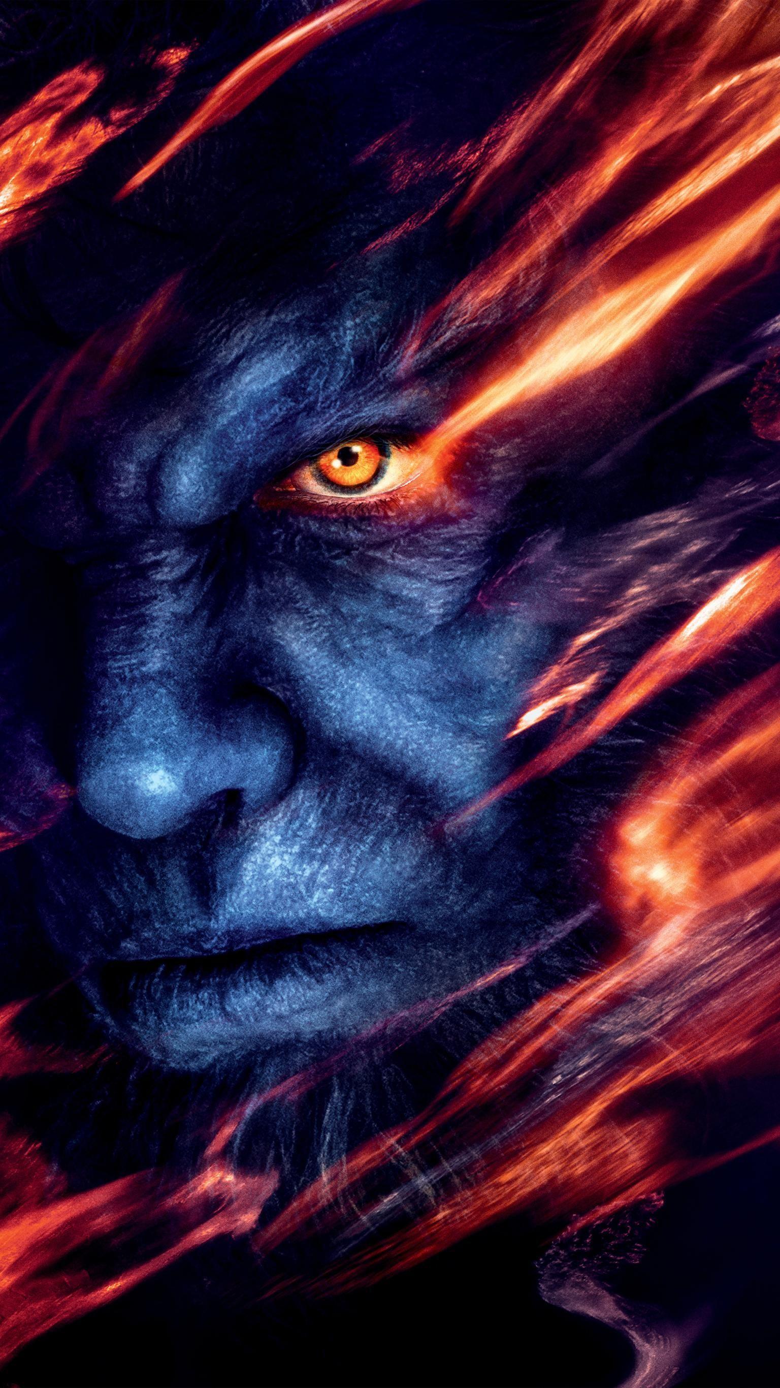 1536x2732 Dark Phoenix (2019) Phone Wallpaper .com