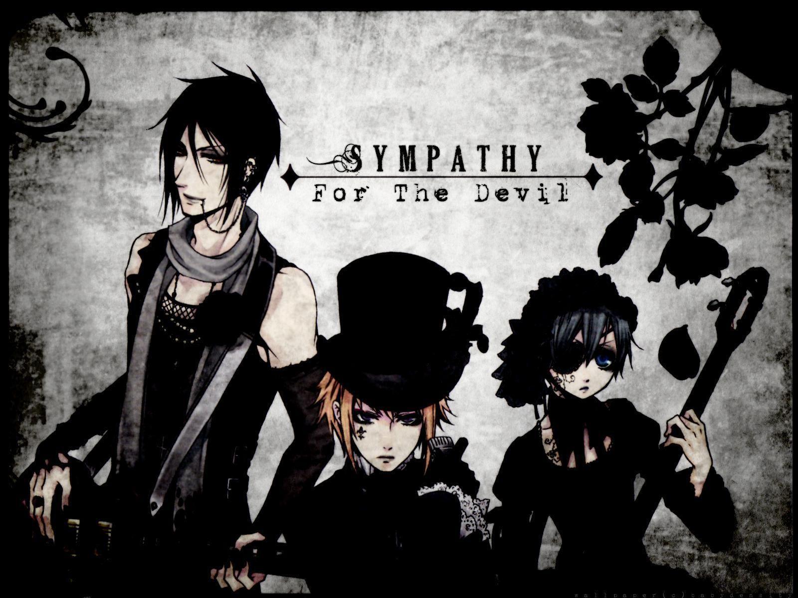 1600x1200 Black Butler Wallpaper Desktop .