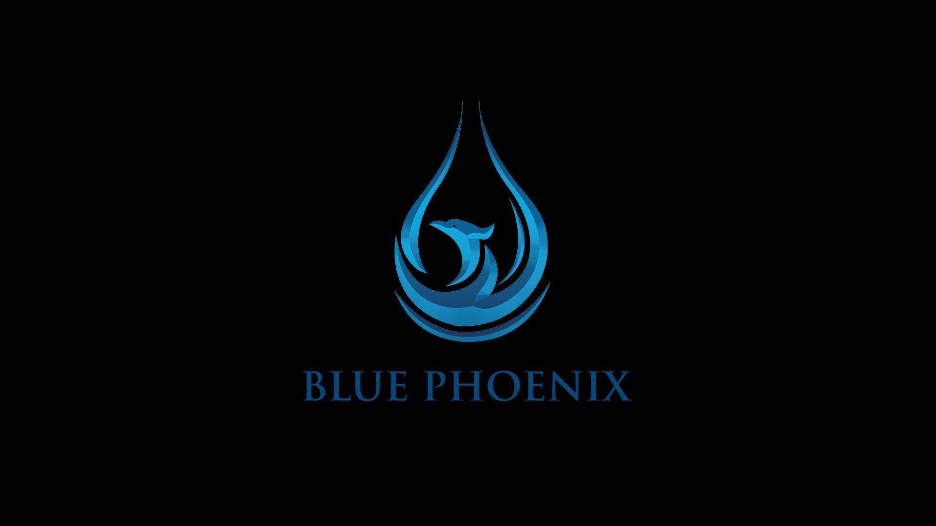 1920x1080 Blue Phoenix Wallpaper