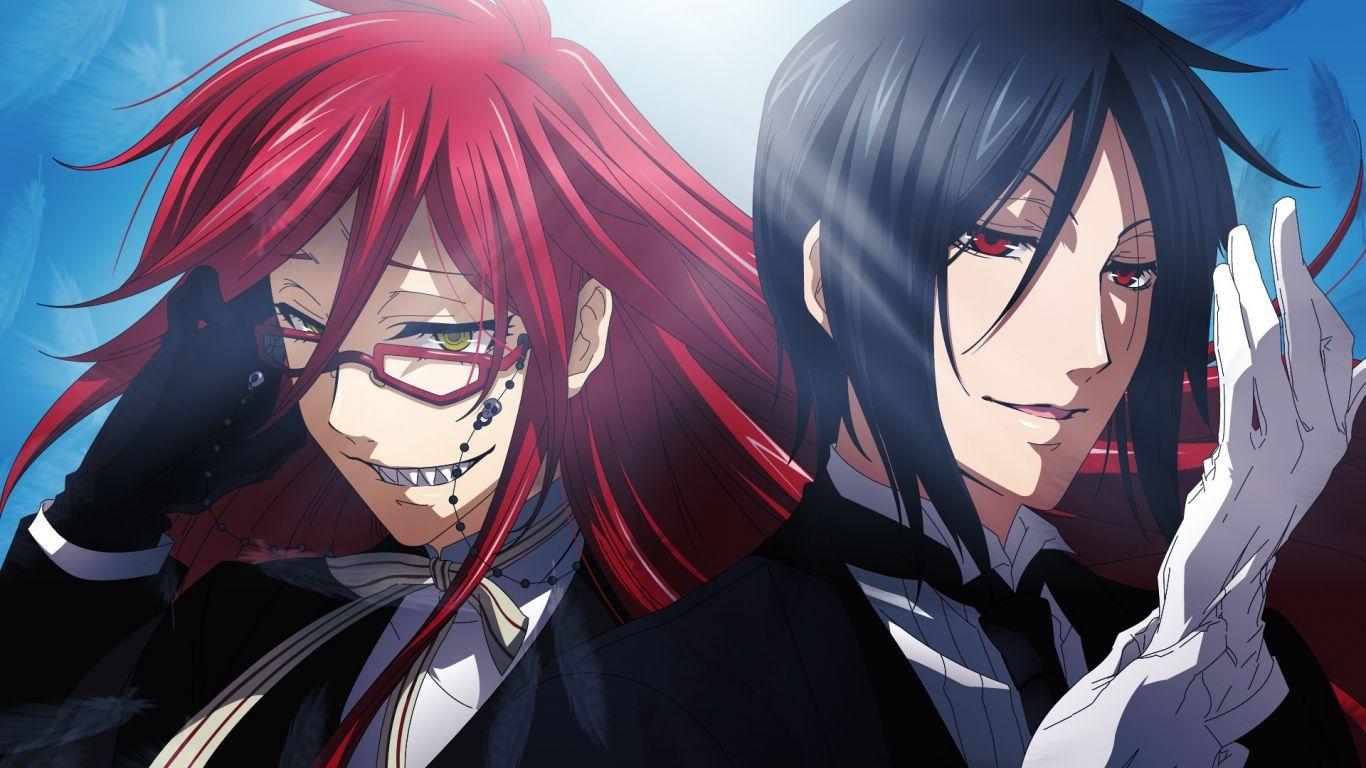 1366x768 Black Butler Undertaker Wallpaper .