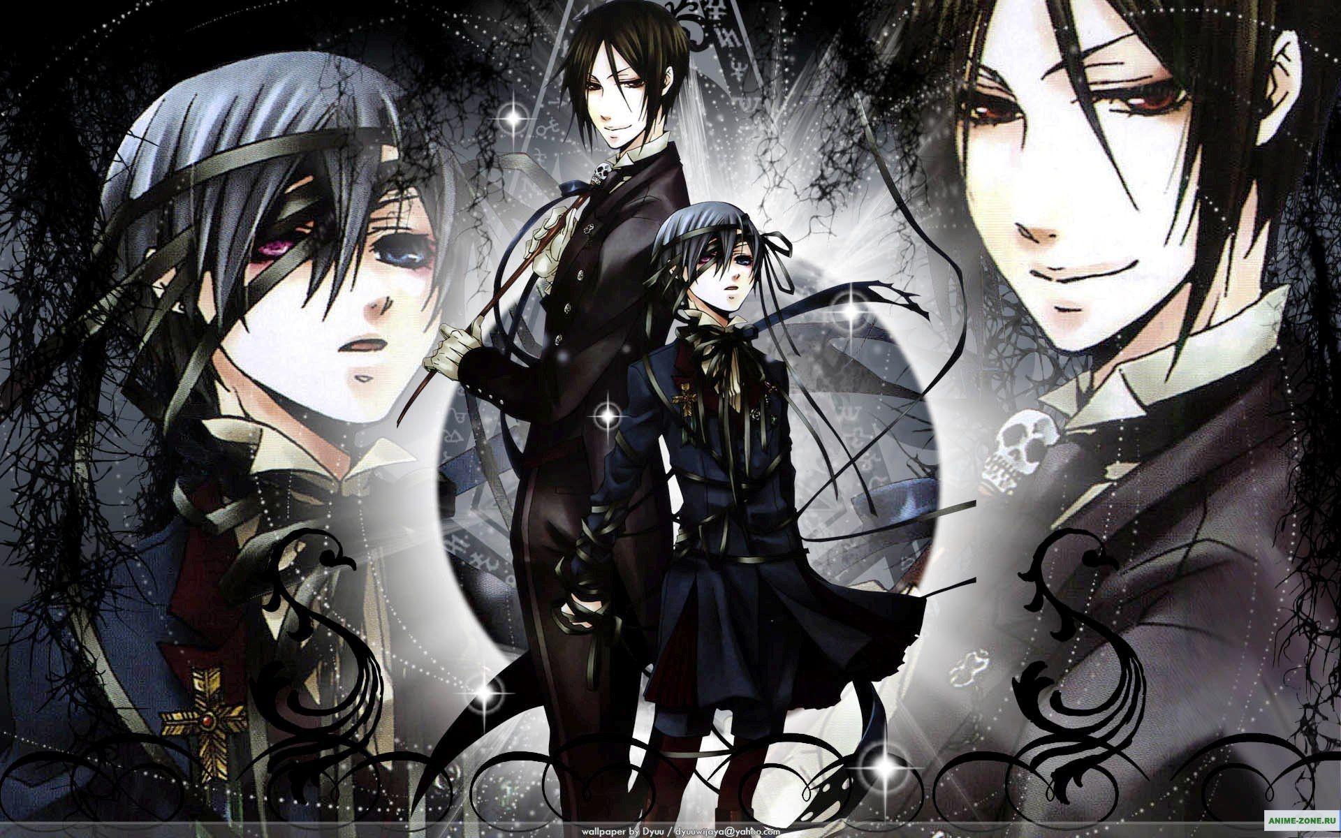 1920x1200 Black Butler Anime Characters .line.