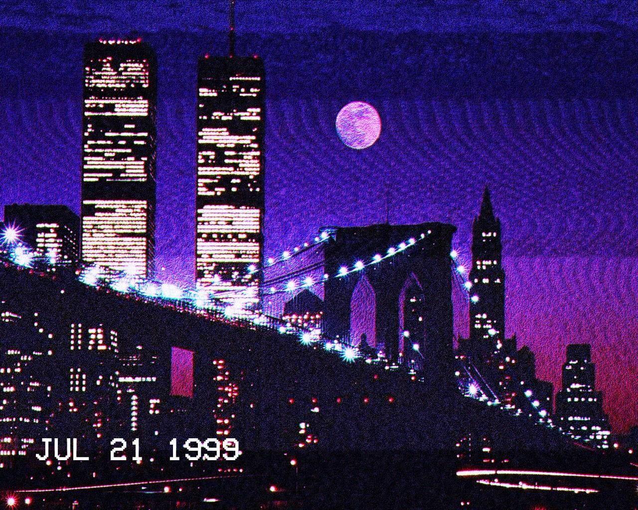1280x1024 Wallpaper Twin Towers, World Trade .