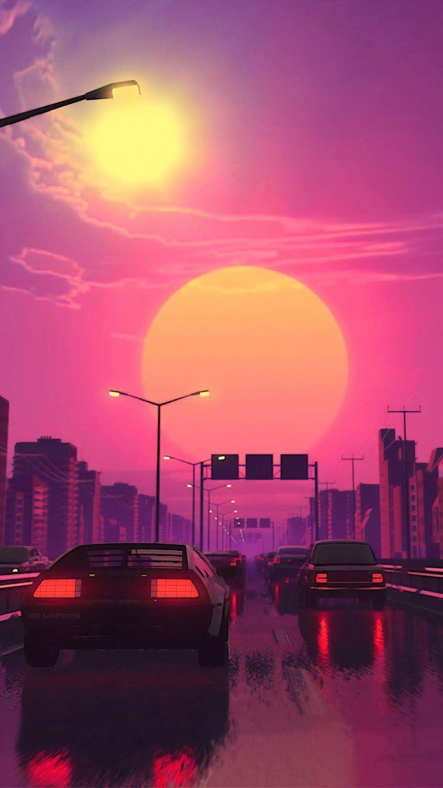 900x1600 Vaporwave Aesthetic Anime Wallpaper .novocom.top