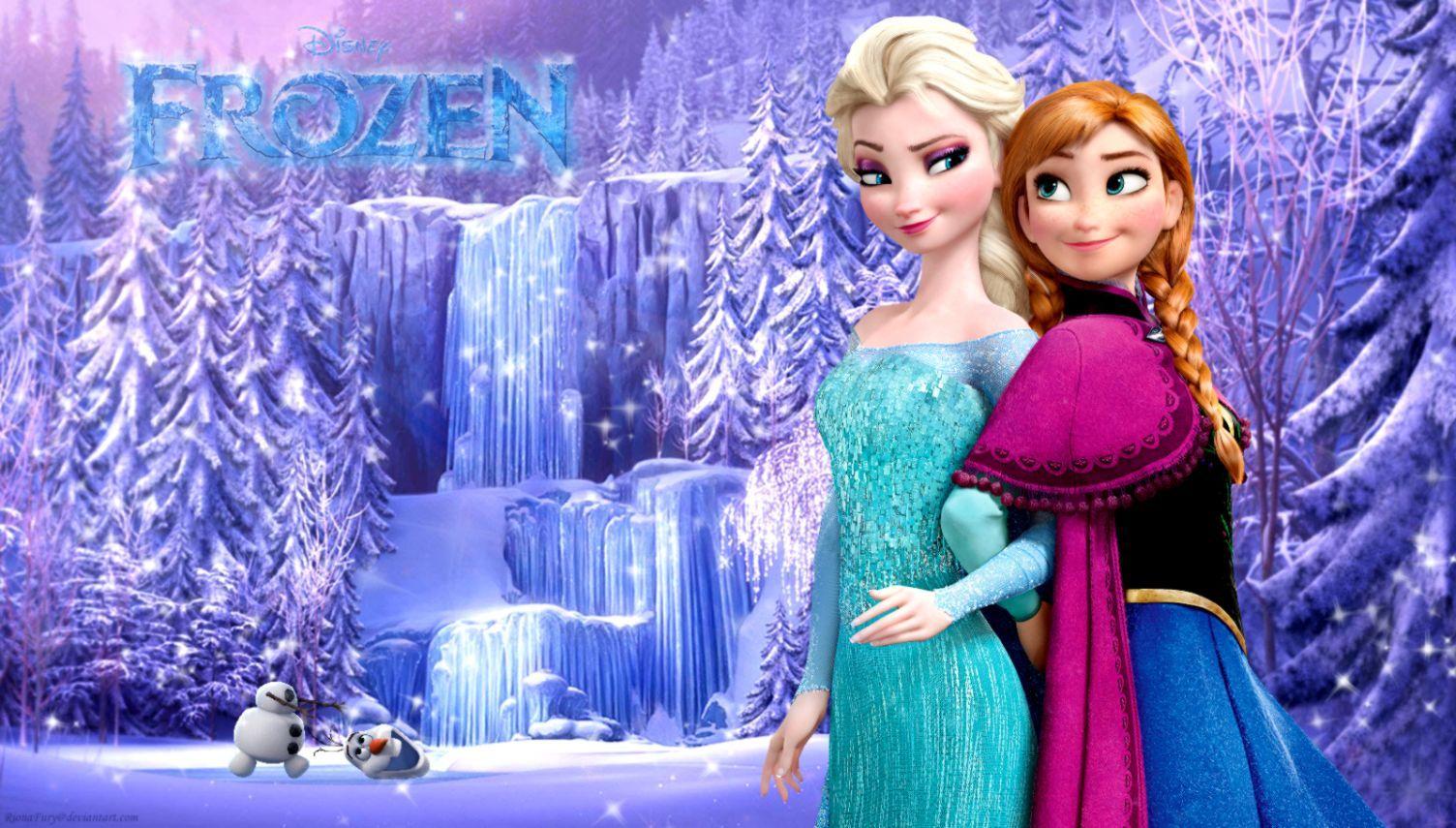 1504x855 Frozen Image Frozen Sisters HD Wallpaper And Background