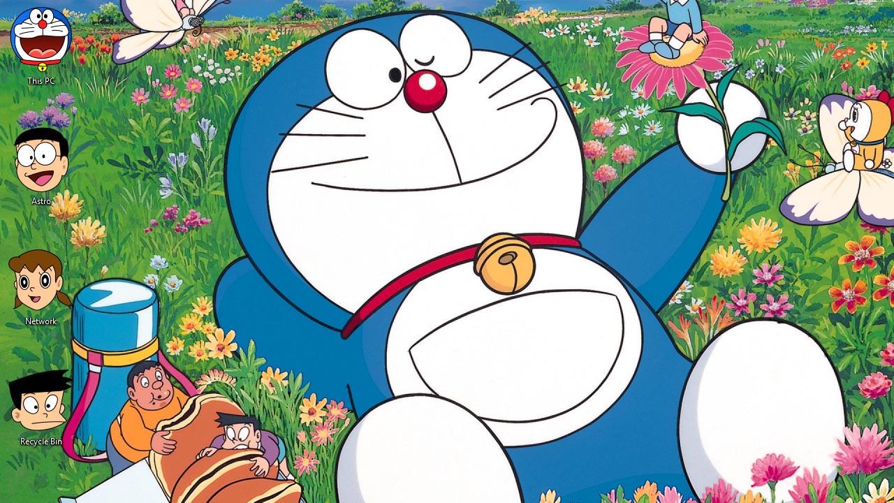 1280x720 Doraemon Theme for Windows