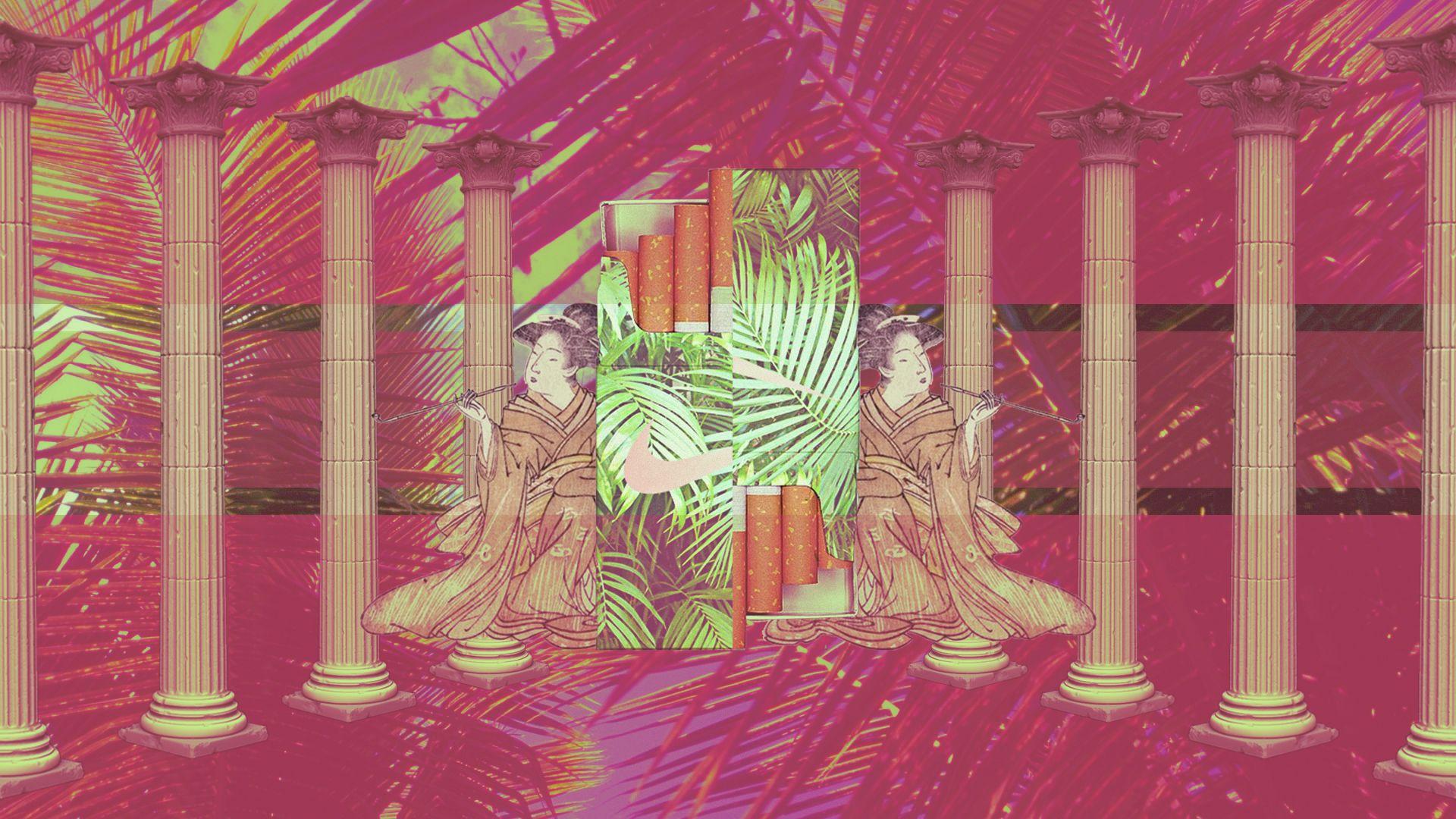 1920x1080 Aesthetic Vaporwave Desktop Wallpaper .sadistria.