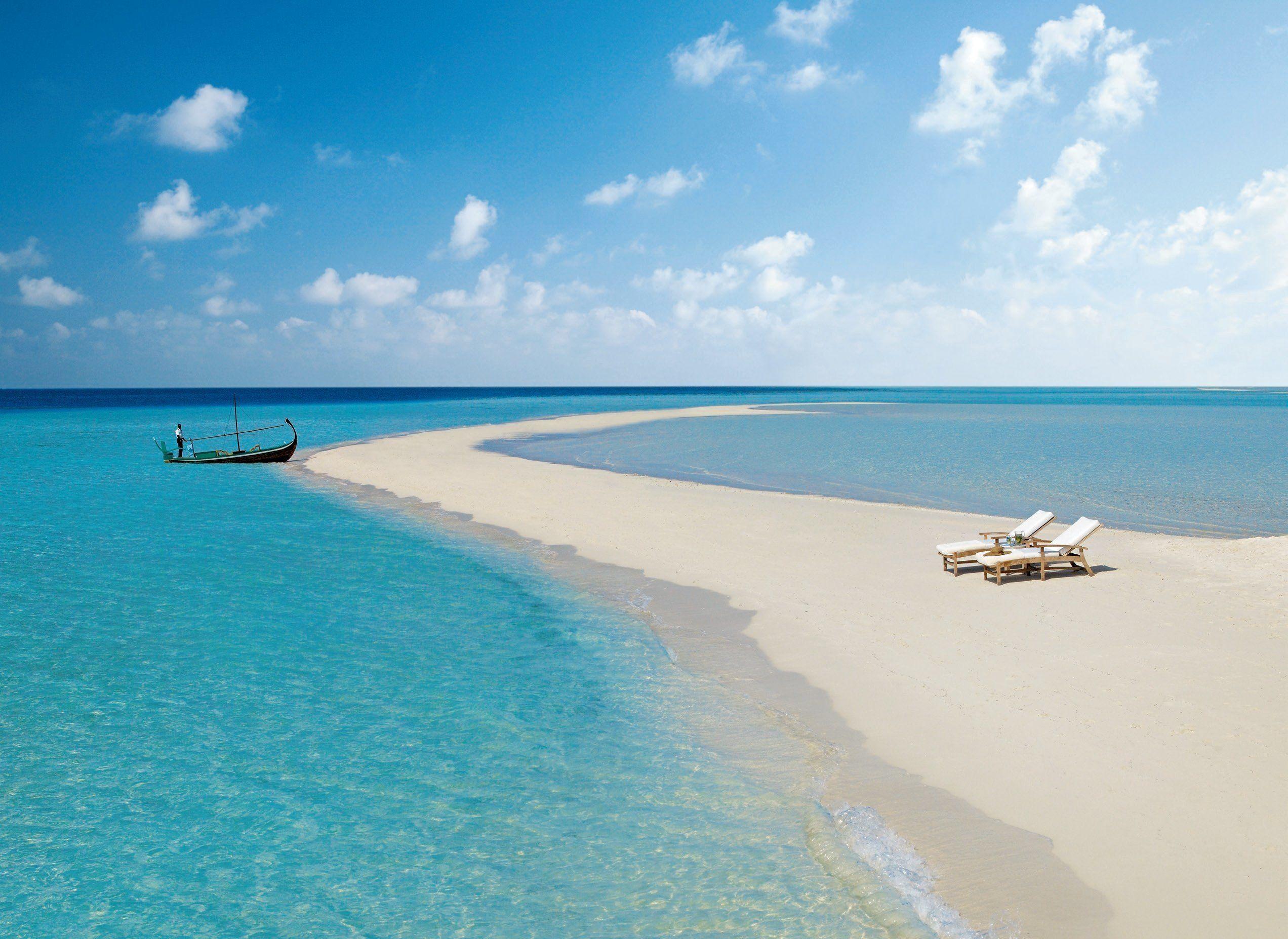 2544x1855 Sea ocean Maldives sky beach wallpaper .