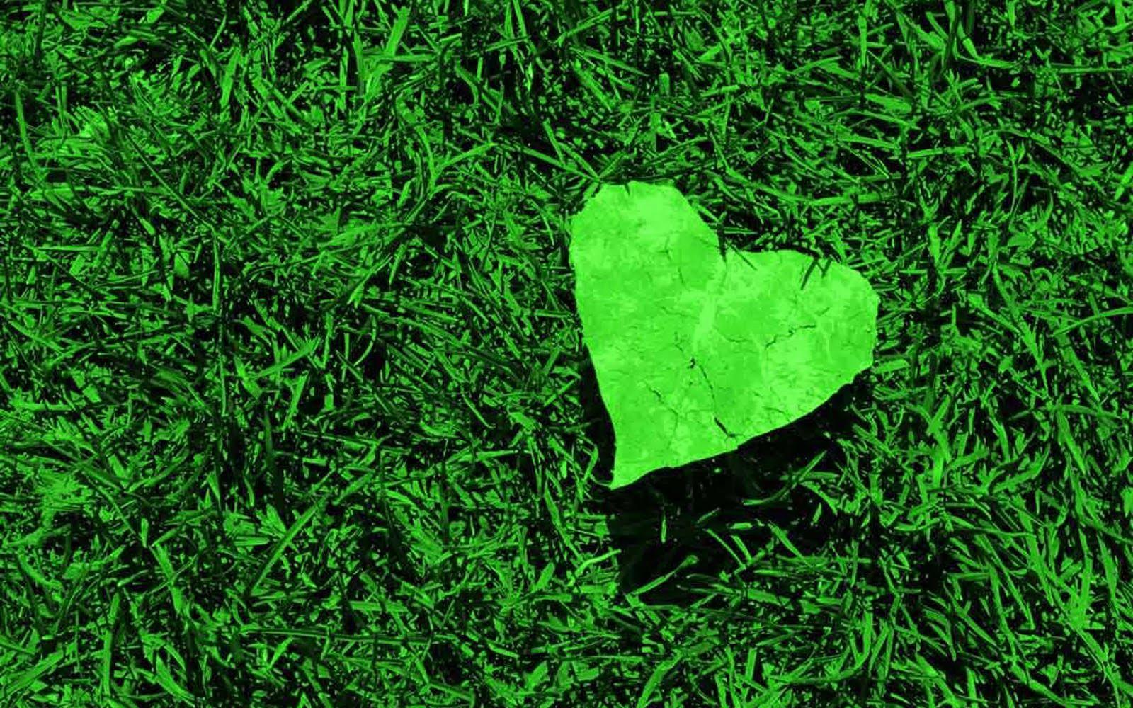 Green Heart Wallpapers - Top Free Green Heart Backgrounds - WallpaperAccess