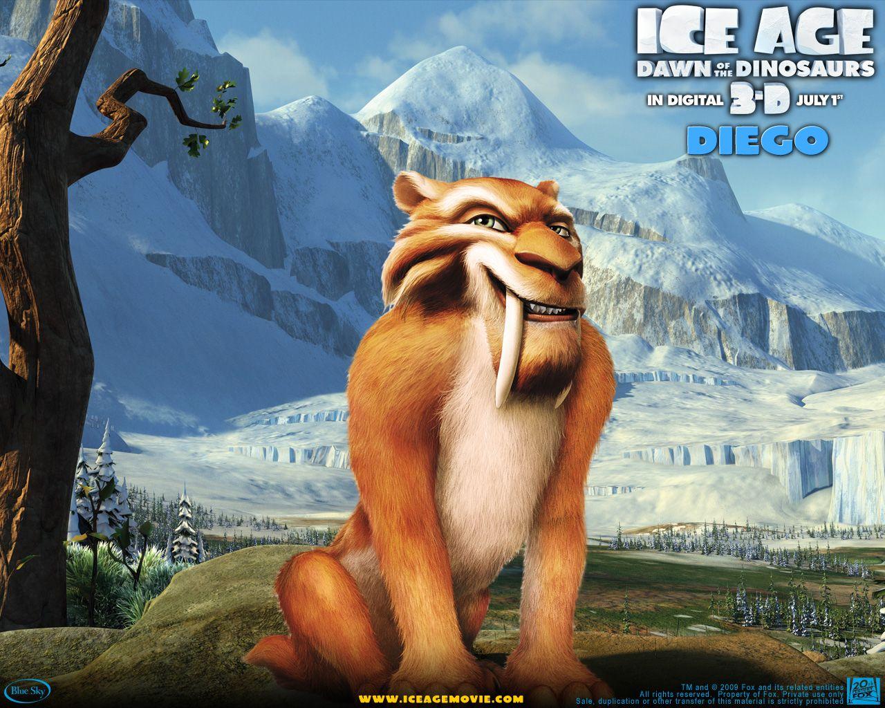 1280x1024 Diego The Saber Toothed Tiger Age 3 Characters