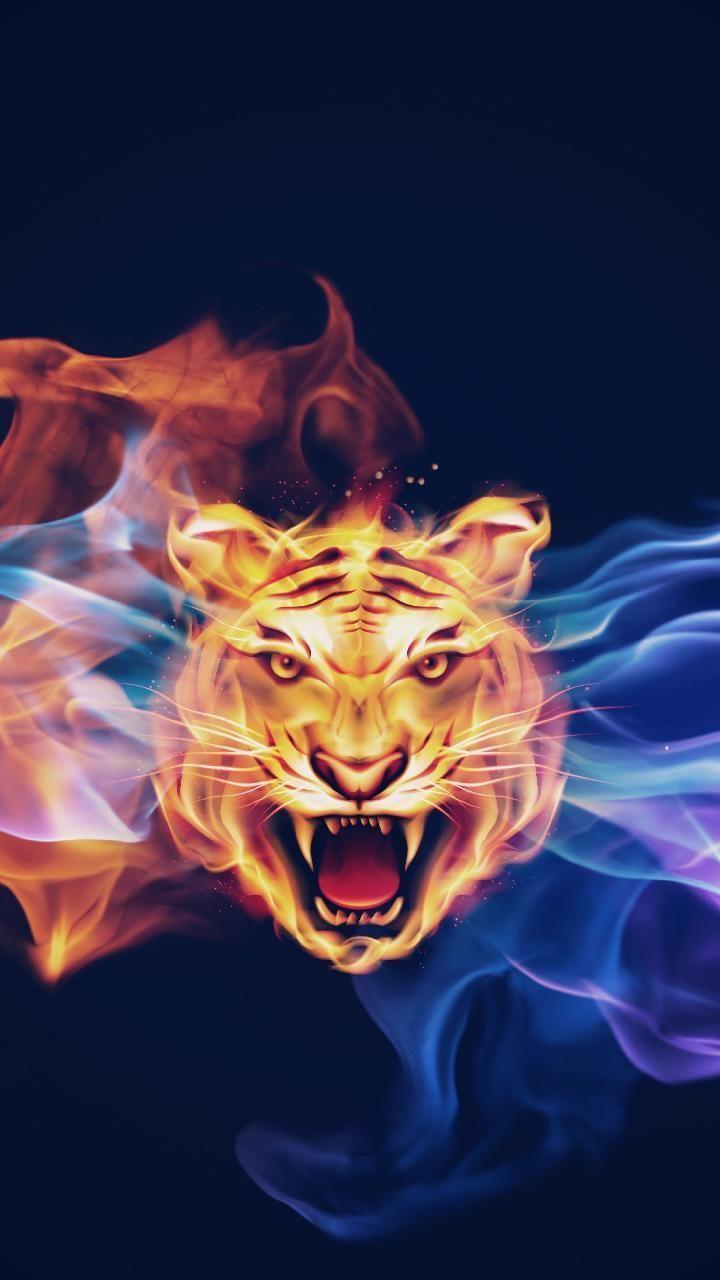 720x1280 Fire Tiger