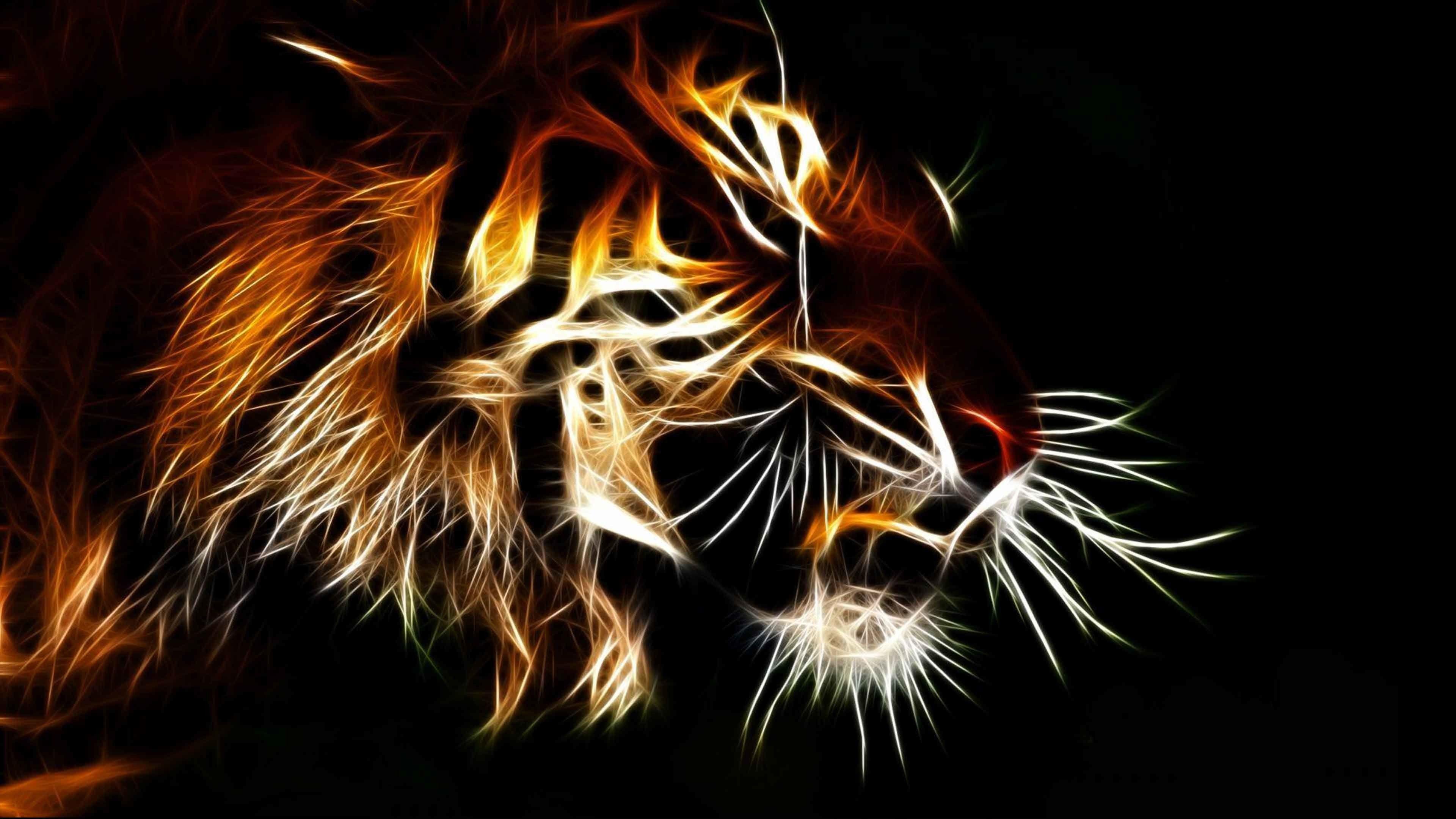 3840x2160 Wallpaper Tiger