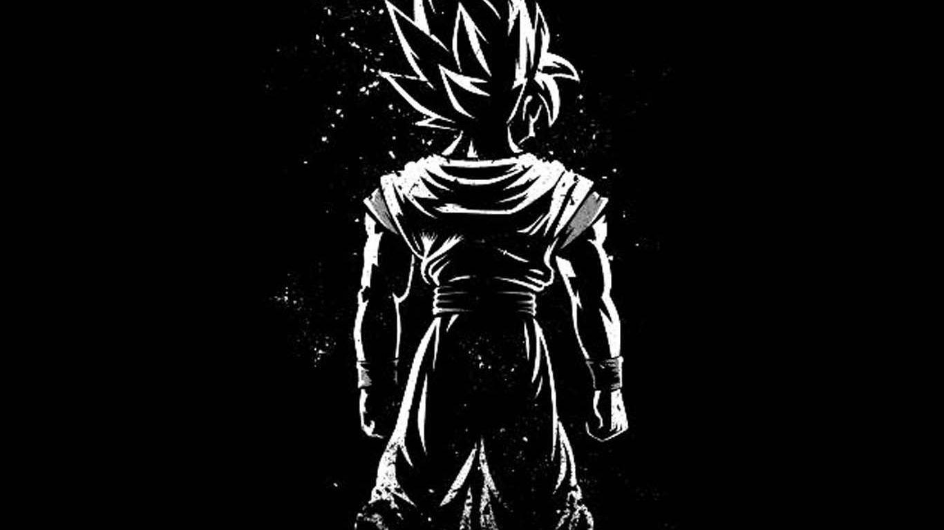 1366x768 Free download Goku Black and White Wallpaper Top Goku Black and White [1366x1366] for your Desktop, Mobile & Tablet. Explore Dragon Ball Z Black And White Wallpaper