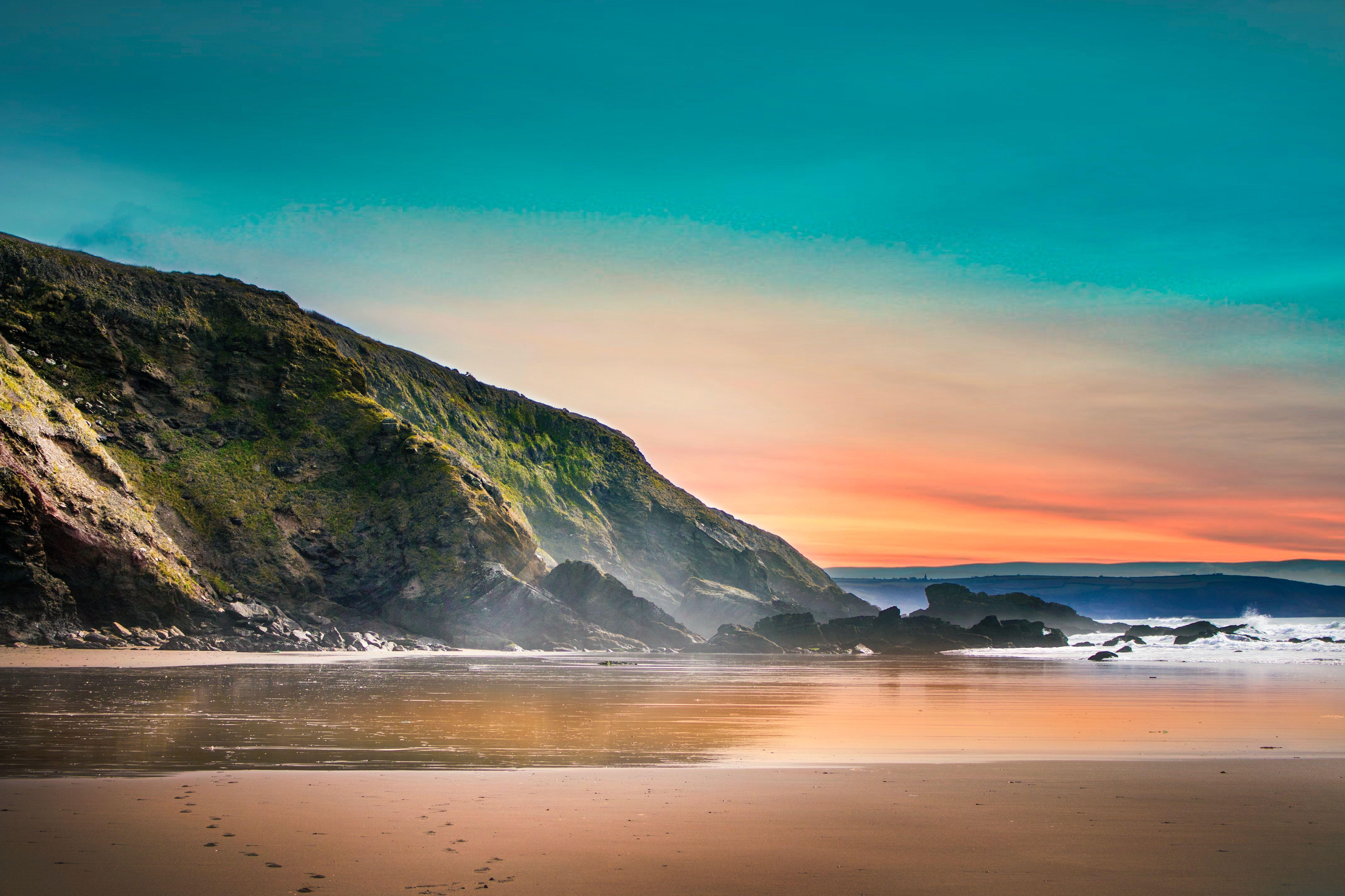 5472x3648 Scenic View of Beach During Dawn · Free .