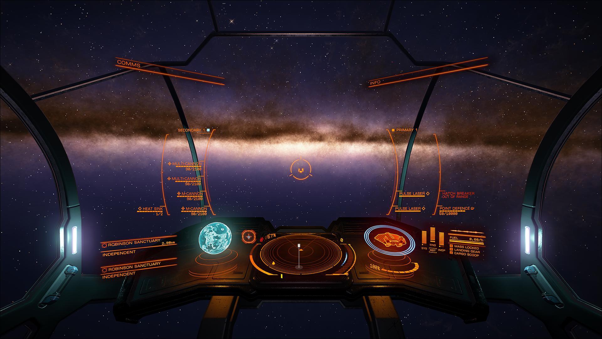 1920x1080 ASP Cockpit: EliteDangerous