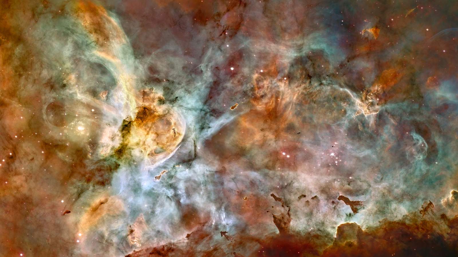 1600x900 picture the Hubble Space Telescope took .