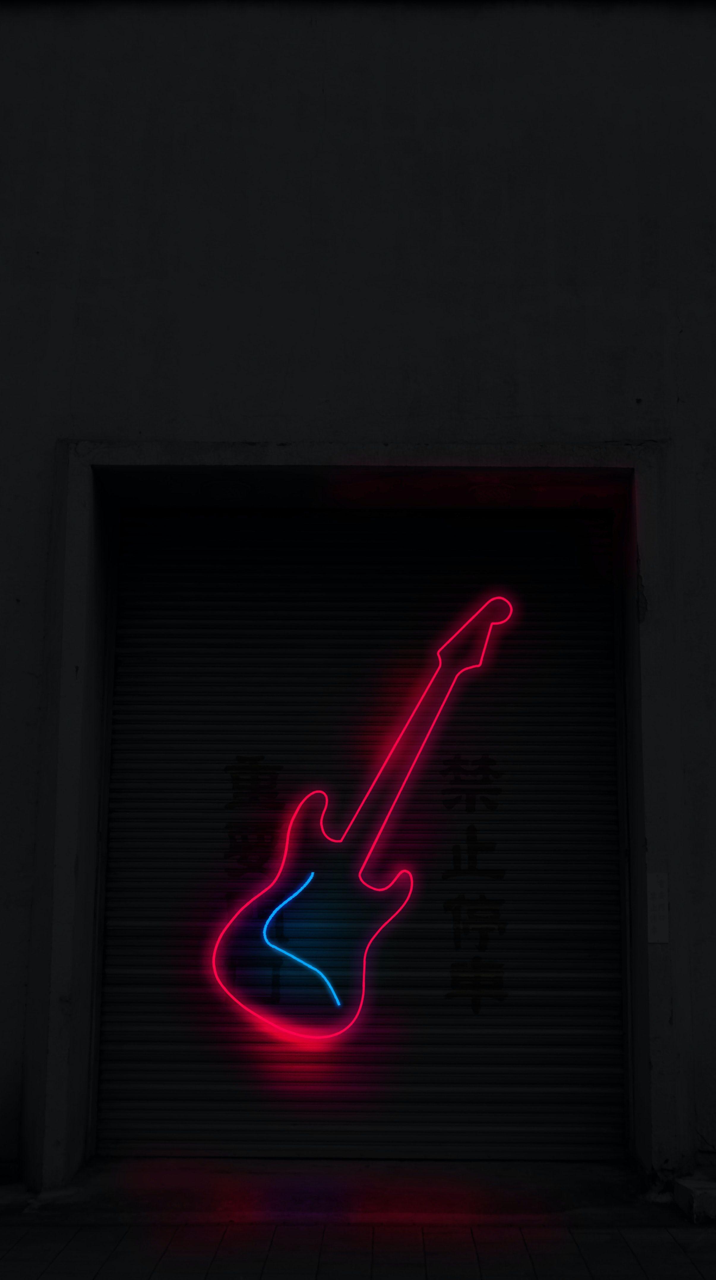 2411x4310 of electric guitar, music,