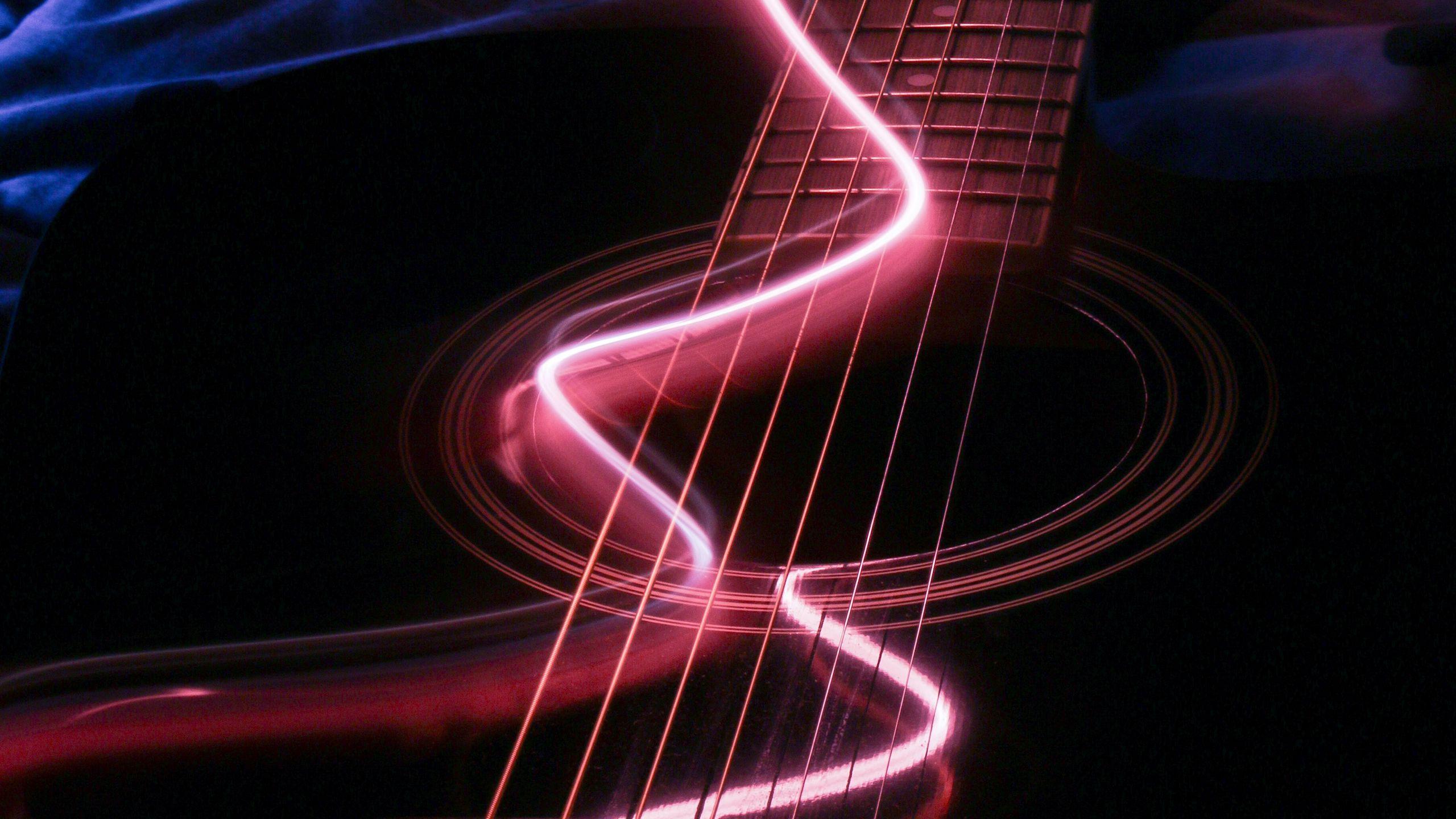 2560x1440 Download wallpaper 2560x1440 guitar .