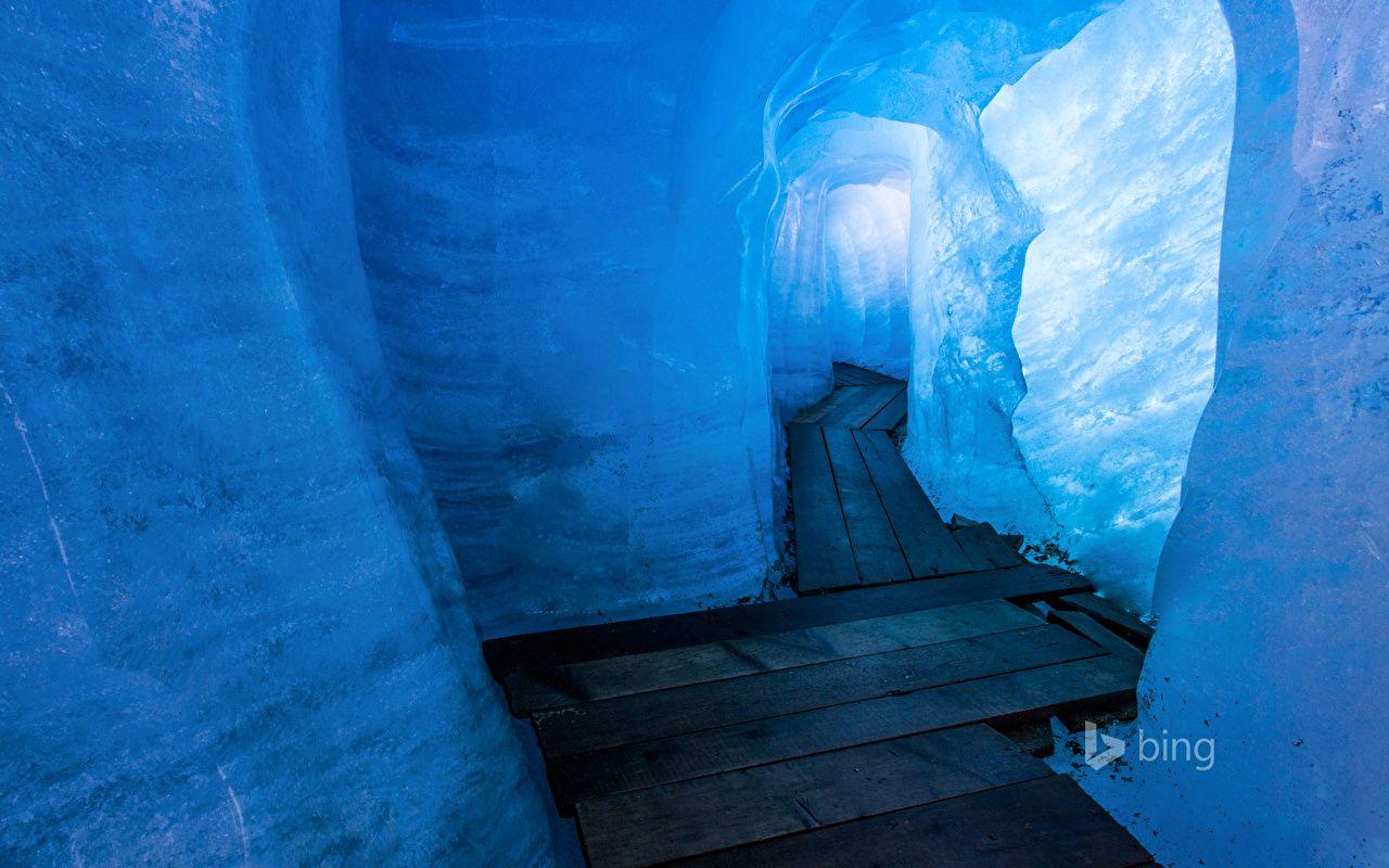 1280x800 Switzerland Ice Cave Nature