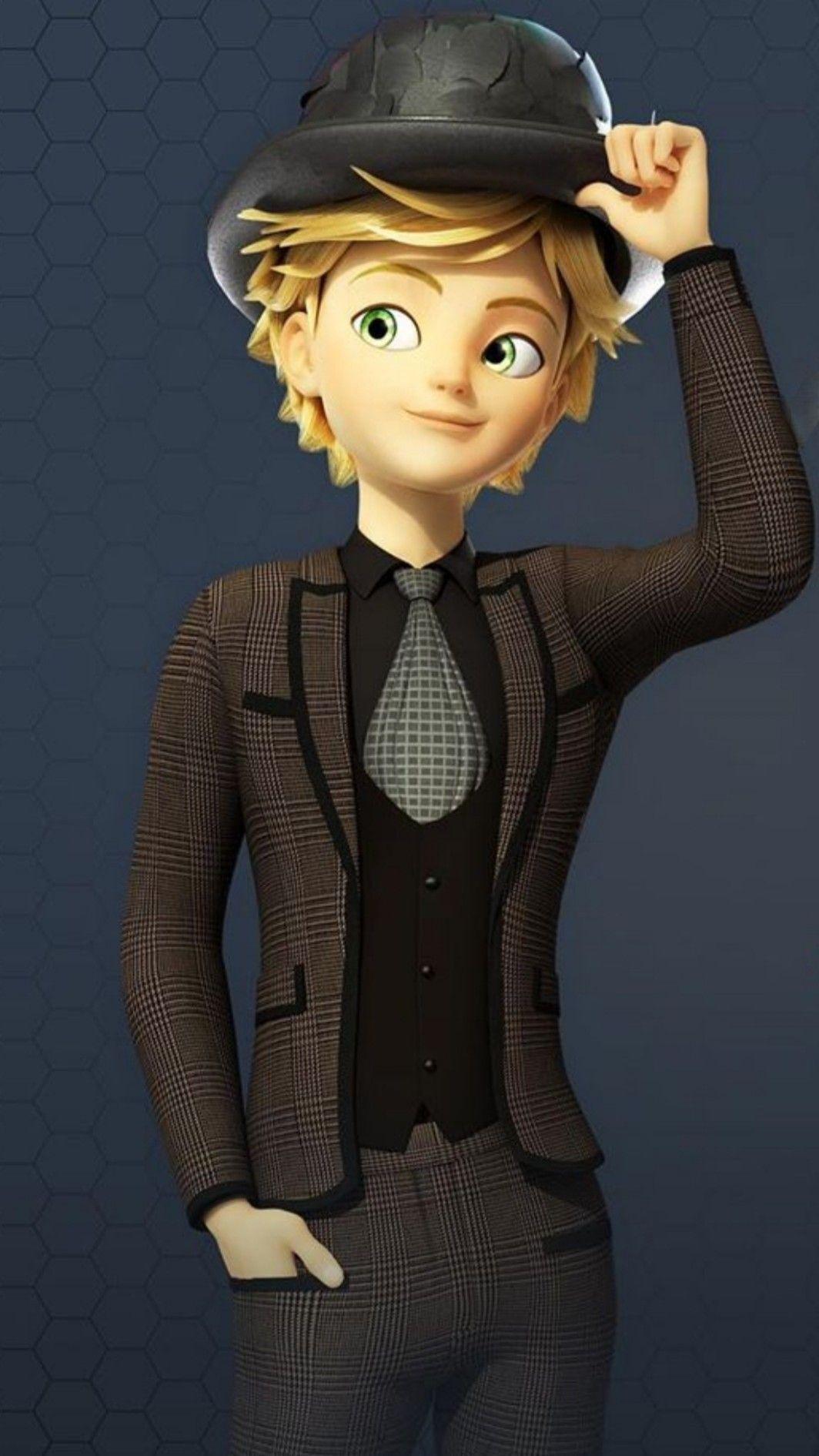 1064x1891 adrien #catnoir #miraculousladybug .com