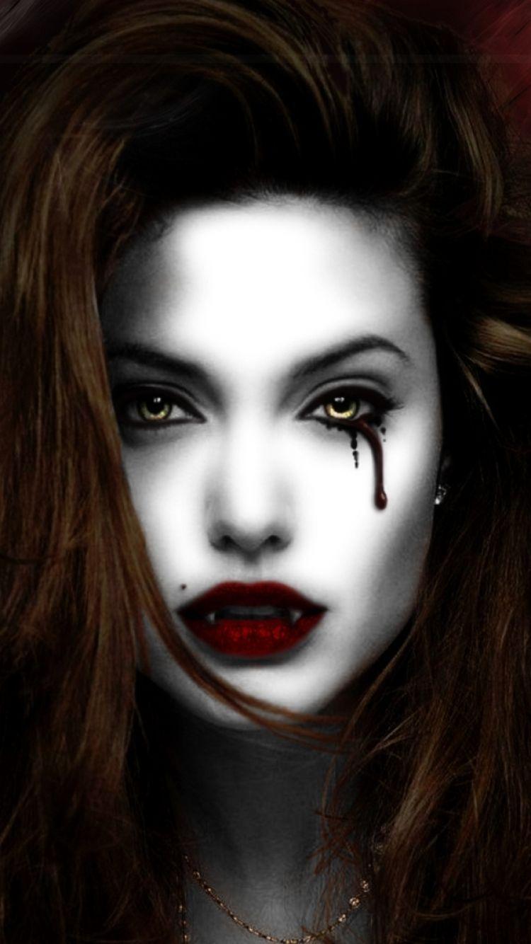 750x1334 Dark Vampire Wallpaper