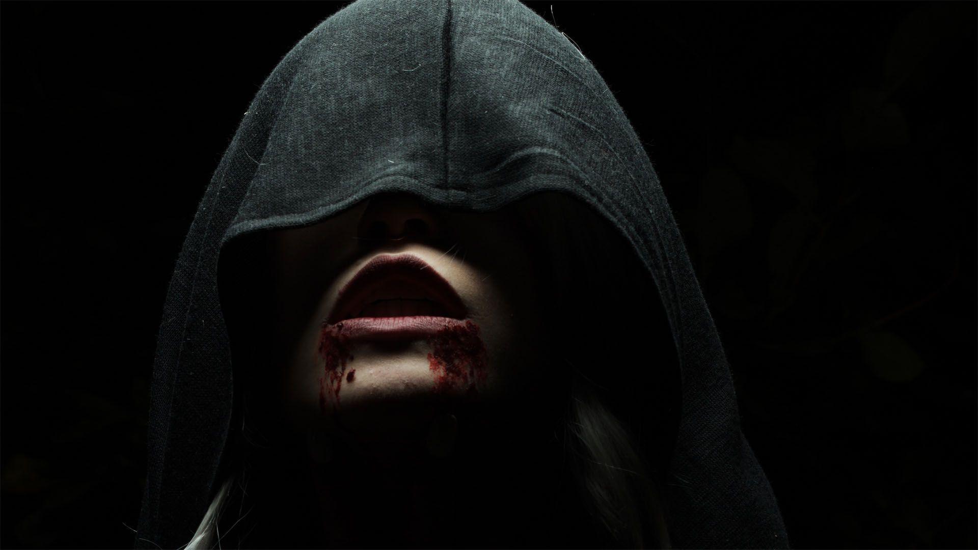 1920x1080 Free download Vampire Girl HD Wallpaper .