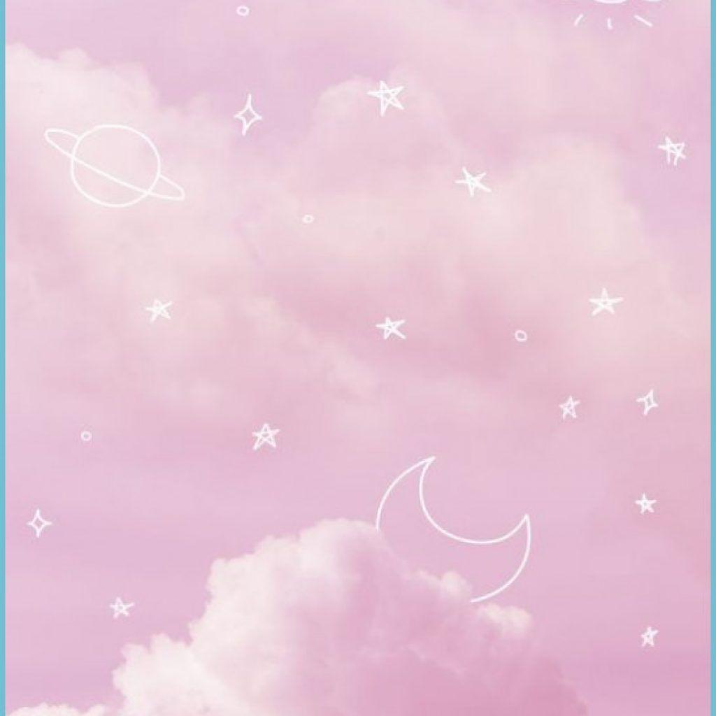 1024x1024 Simple Pink Wallpaper iPhone .