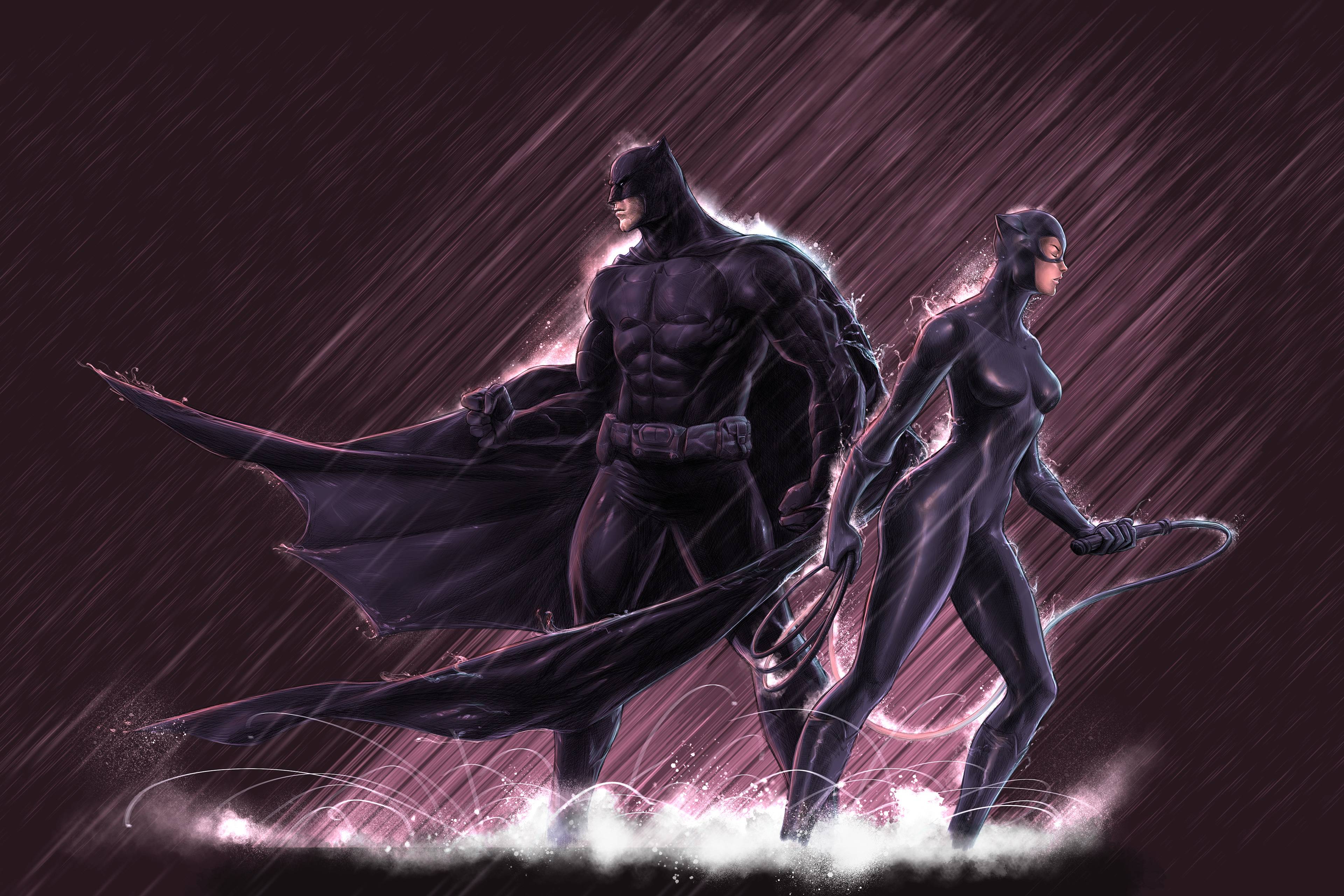 3840x2560 4K Batman And Catwoman 1440P Resolution Wallpaper, HD Superheroes 4K Wallpaper, Image, Photo and Background
