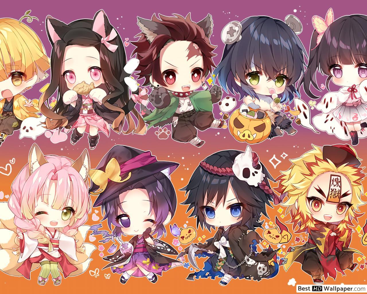 Demon Slayer Trio Wallpapers Top Free Demon Slayer Trio Backgrounds