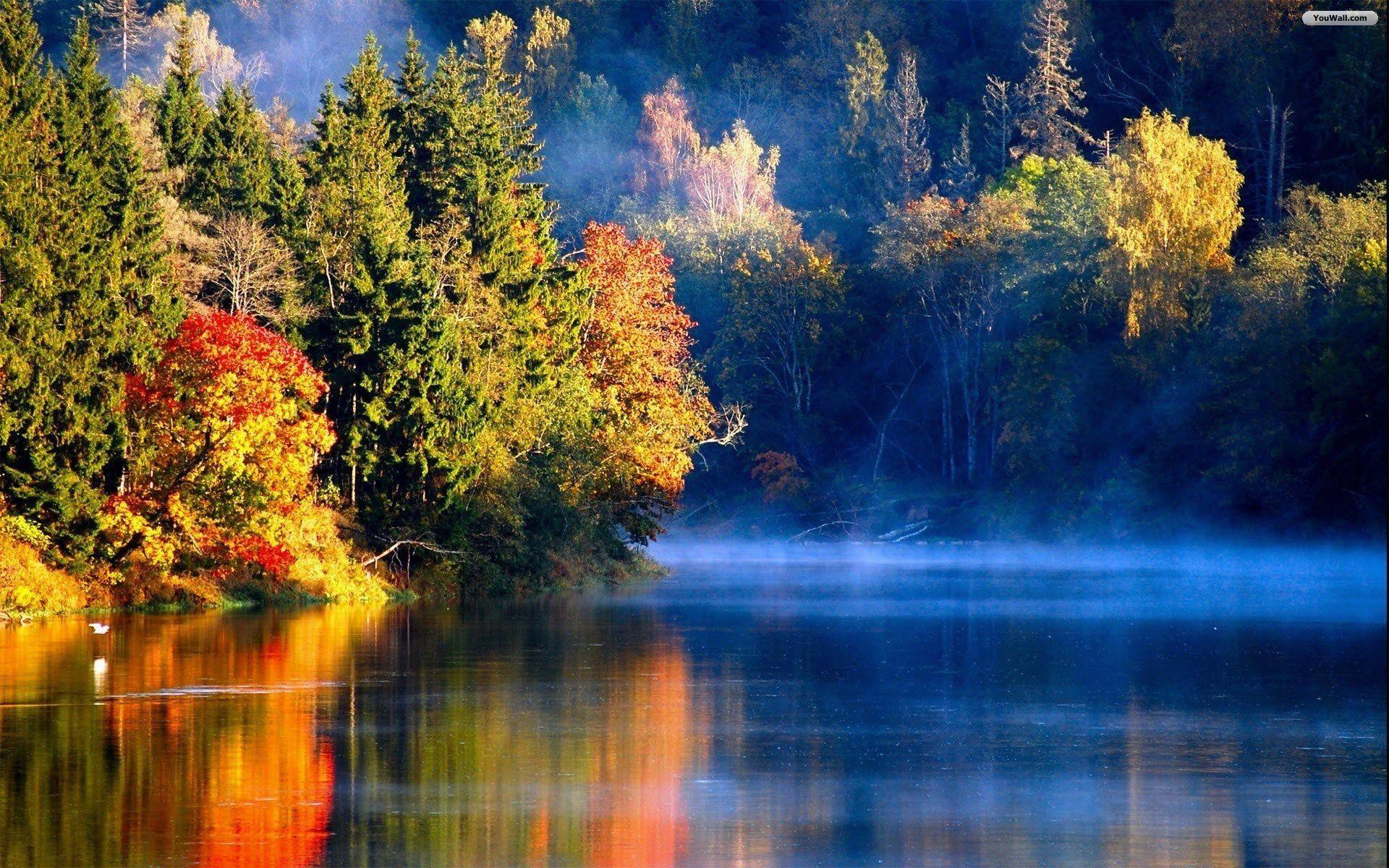 1920x1200 Beautiful Lake Sunrise Wallpaper .com