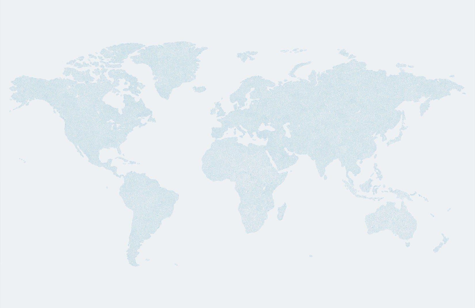 1650x1070 Blue Abstract World Map Wallpaper .muralswallpaper.com · In stock