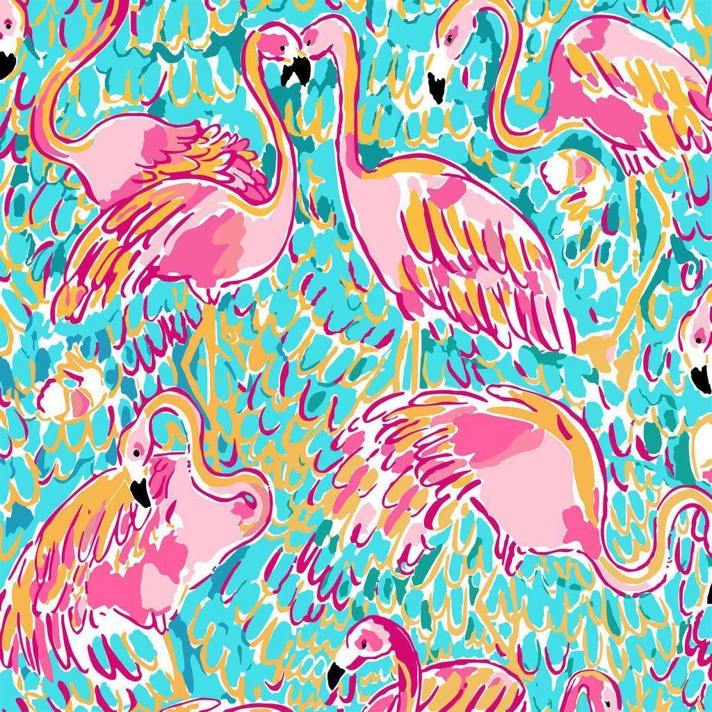 Lilly Pulitzer Flamingo Wallpapers Top Free Lilly Pulitzer Flamingo