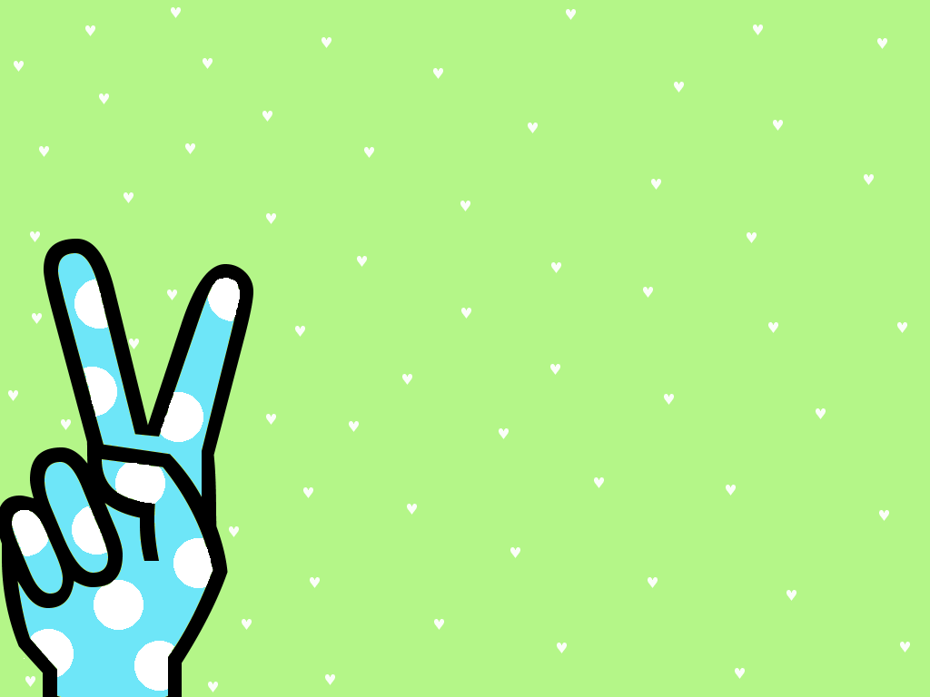 1024x768 Colorful Peace Wallpaper HD Sign, Sign, Sign Hand Gif