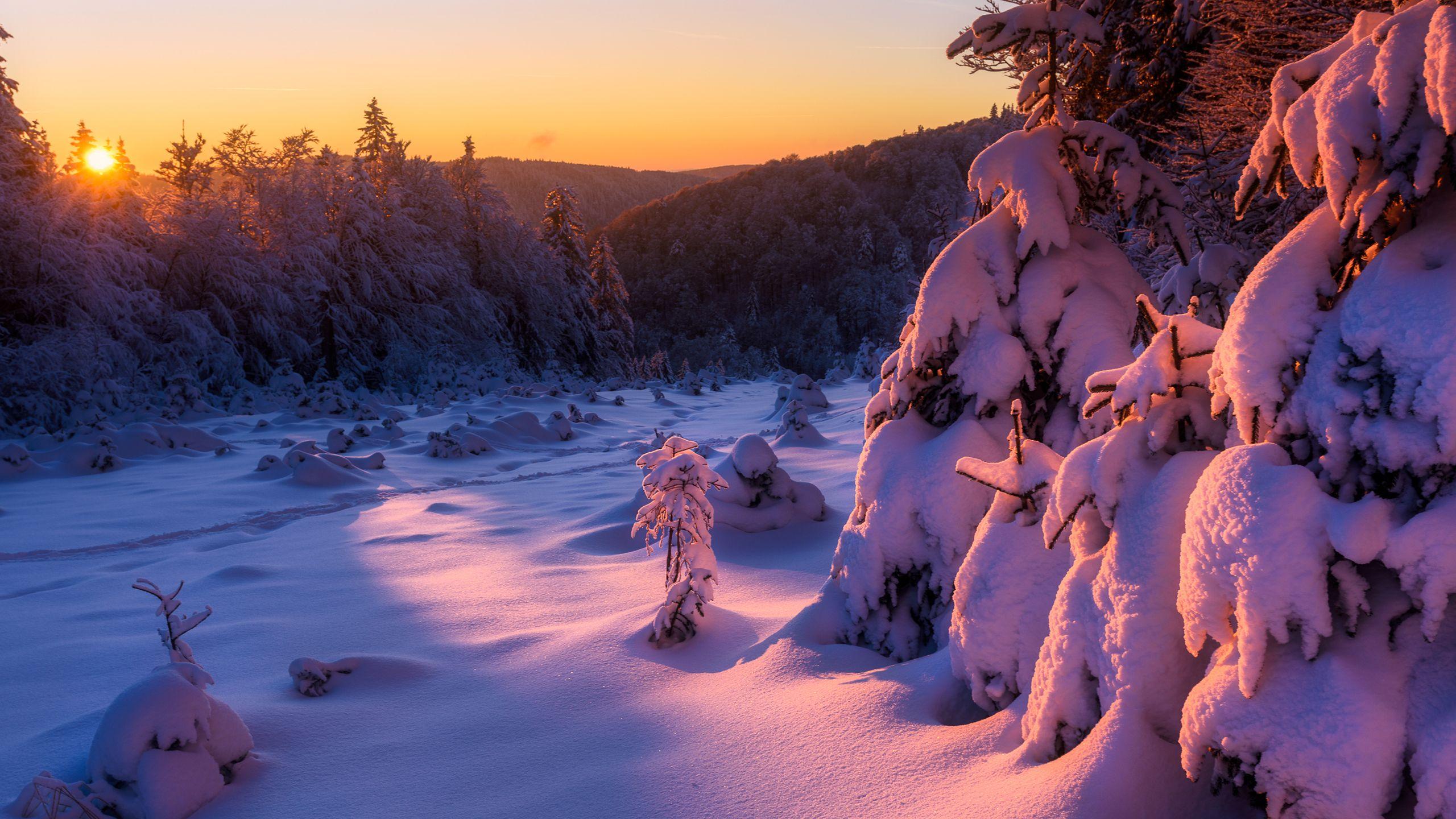 Sunrise Snow Wallpapers Top Free Sunrise Snow Backgrounds WallpaperAccess