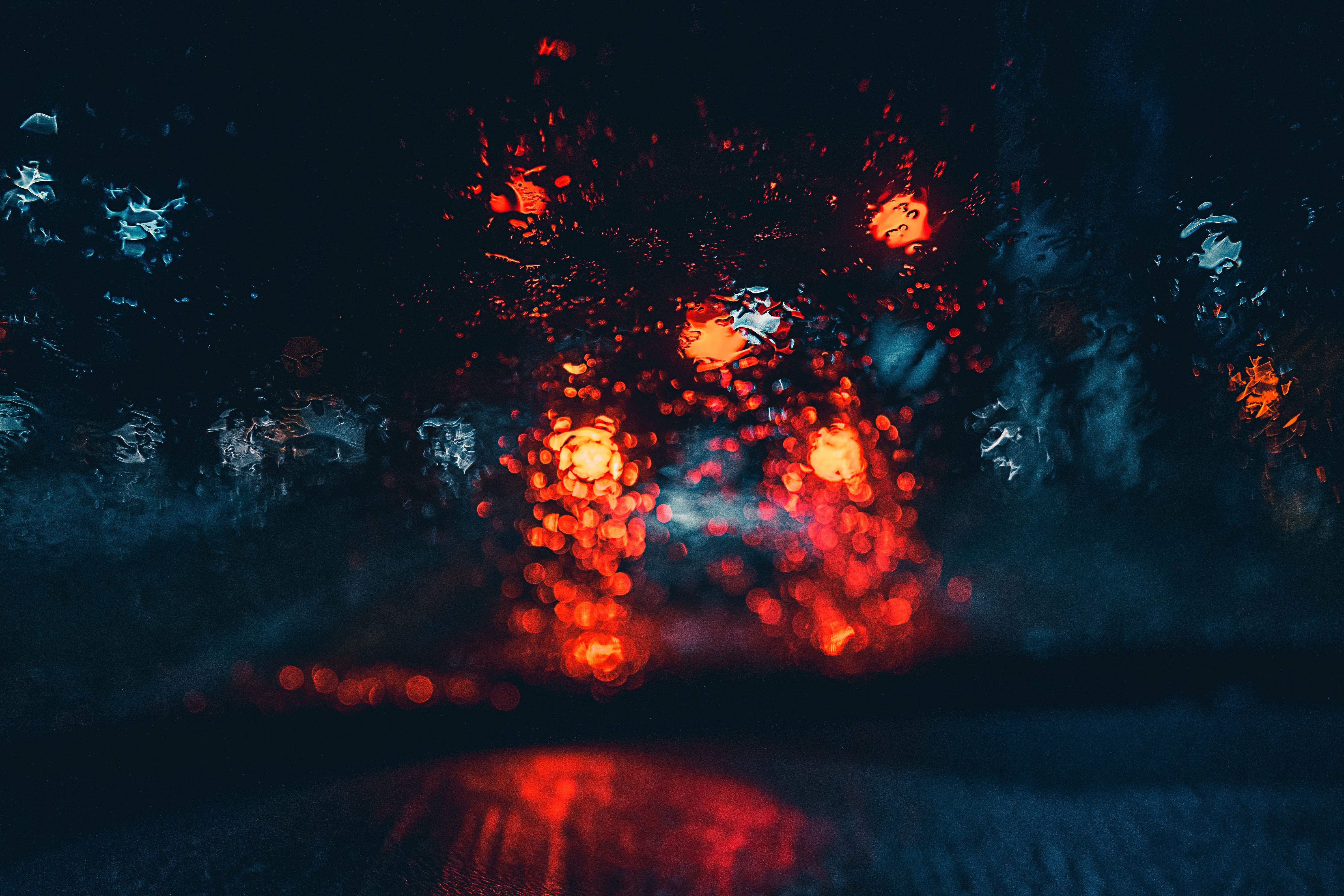 6000x4000 Wallpaper Glare, Drops, Blur, Light .