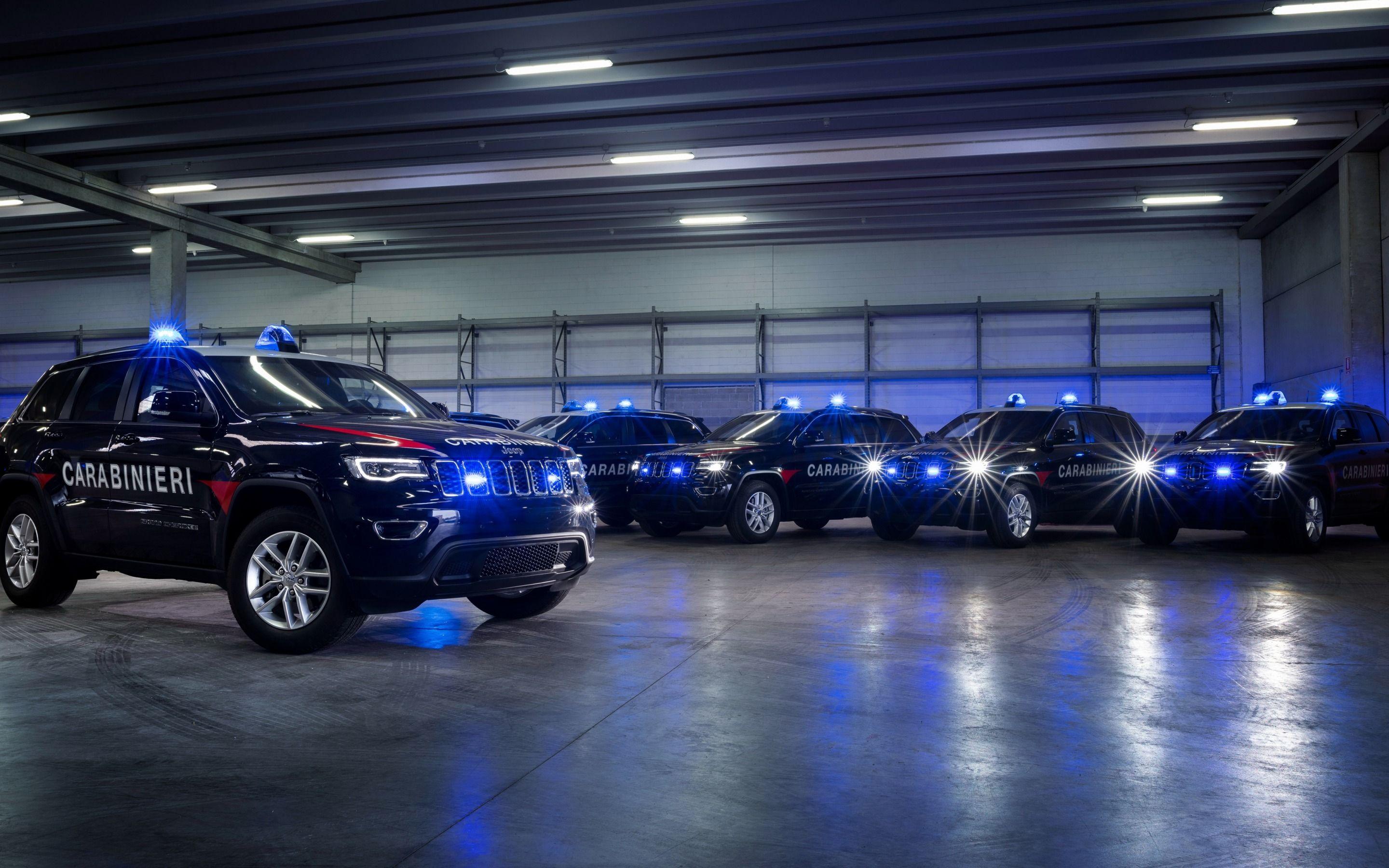 2880x1800 wallpaper Jeep Grand Cherokee, Police .