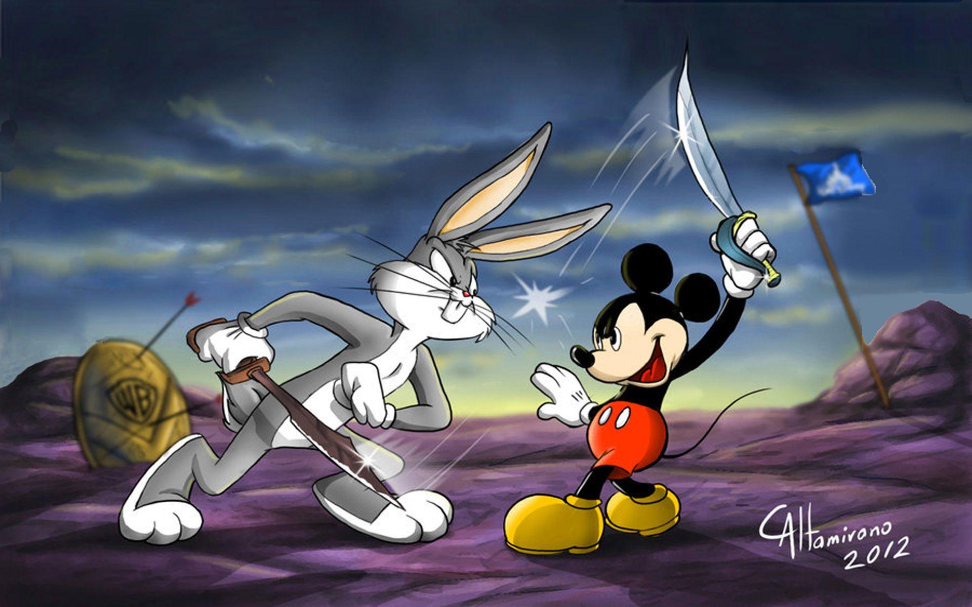 1920x1200 Wallpaper Bugs Bunny Cartoon Characters .