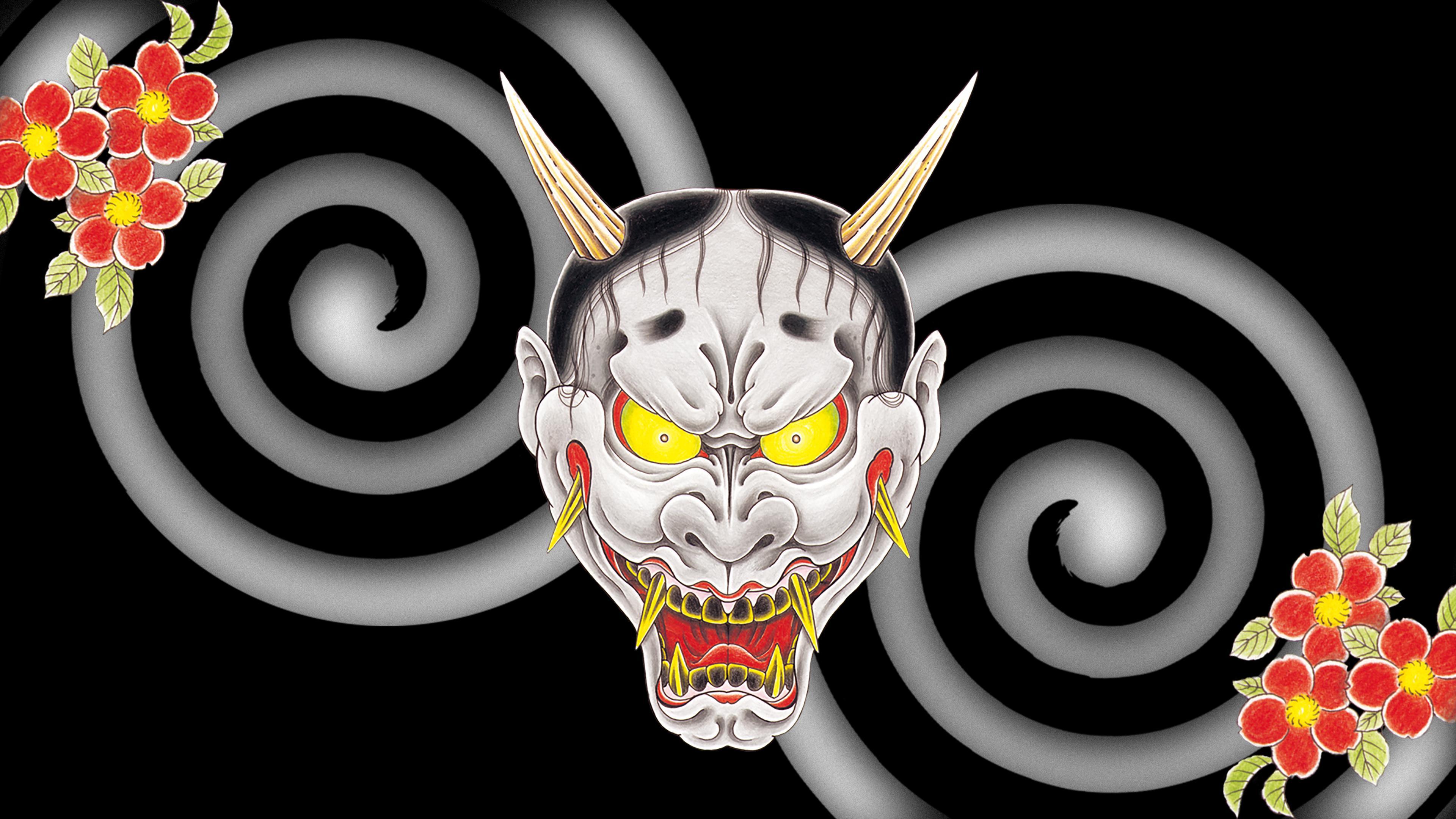 3840x2160 Made a wallpaper out of Majima's tattoo .