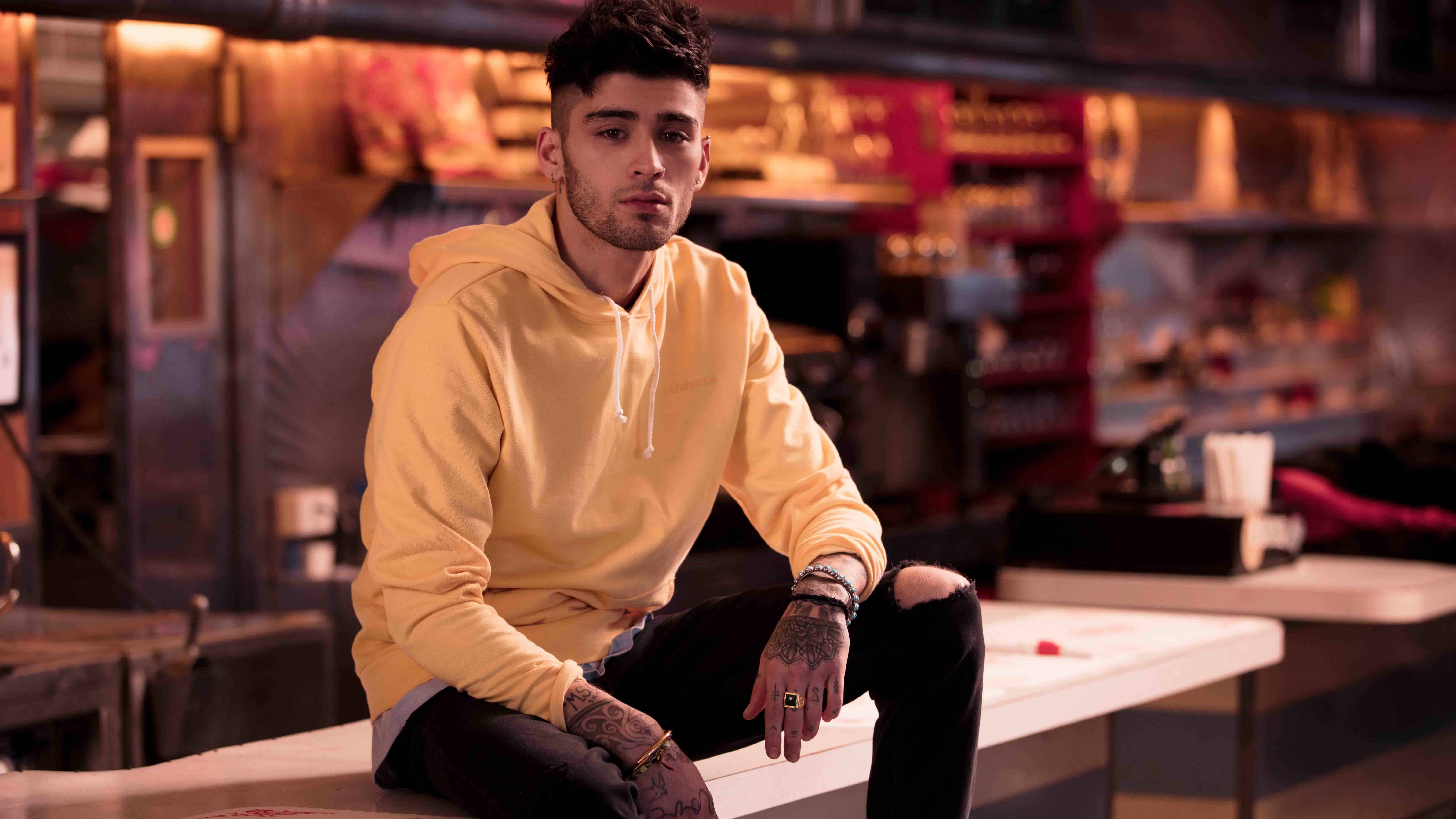 7680x4320 Zayn Malik 2019