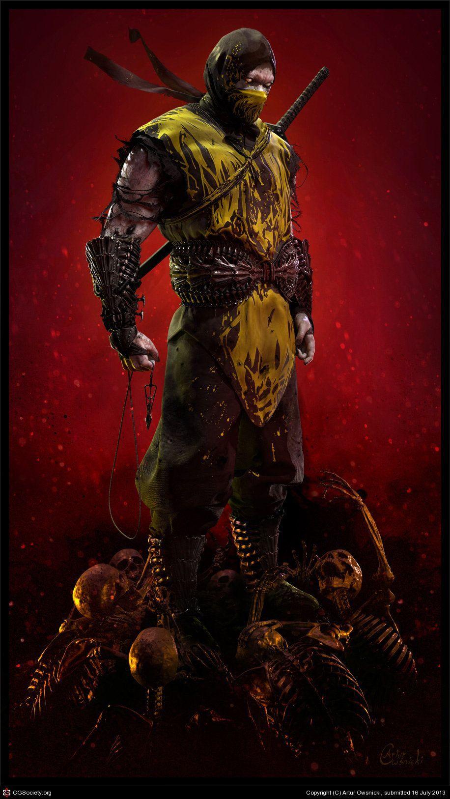 916x1626 Hanzo Hasashi, Artur Owsnicki. Mortal .com