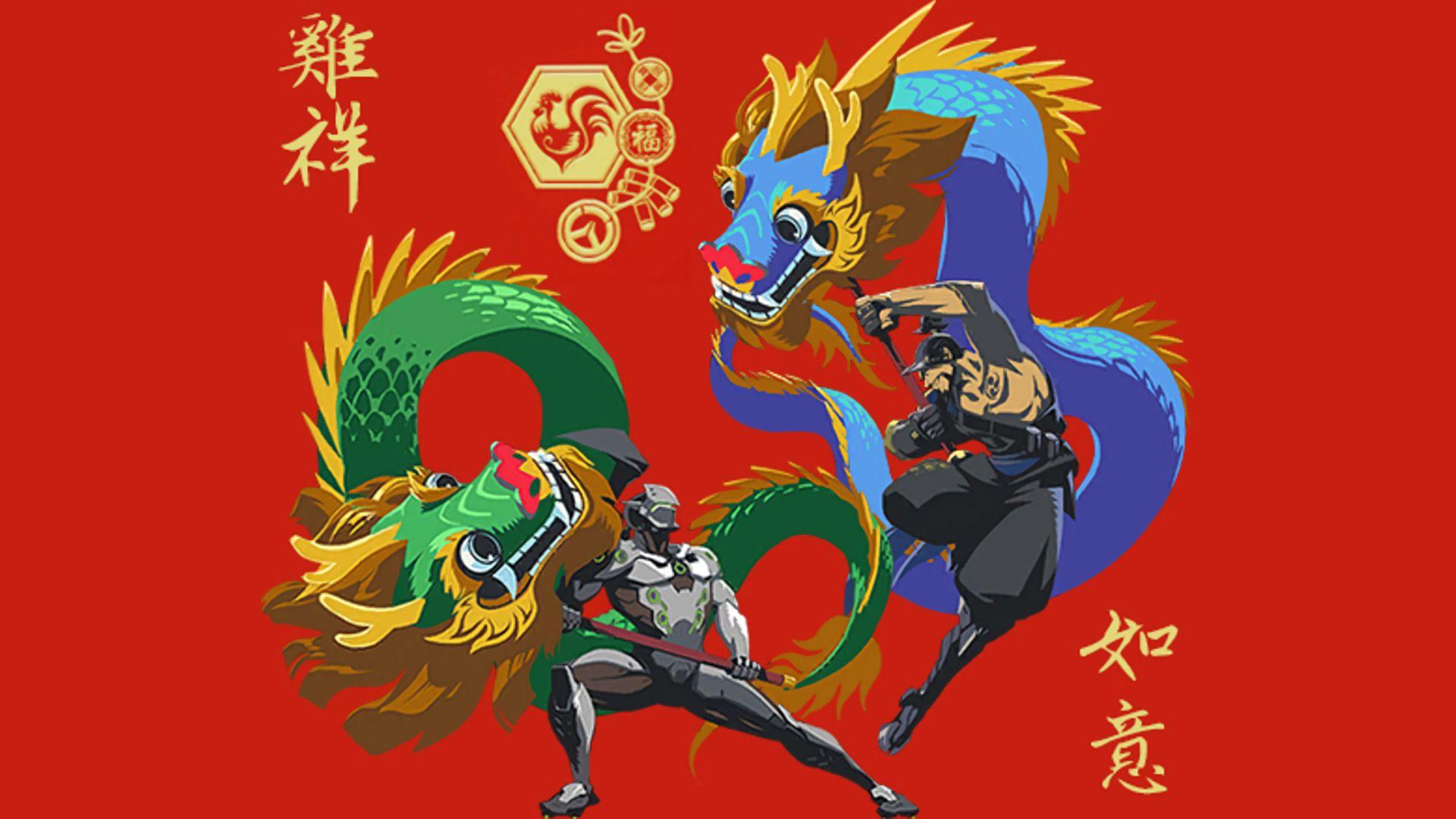 1920x1080 Hanzo (Overwatch), Overwatch, Genji .