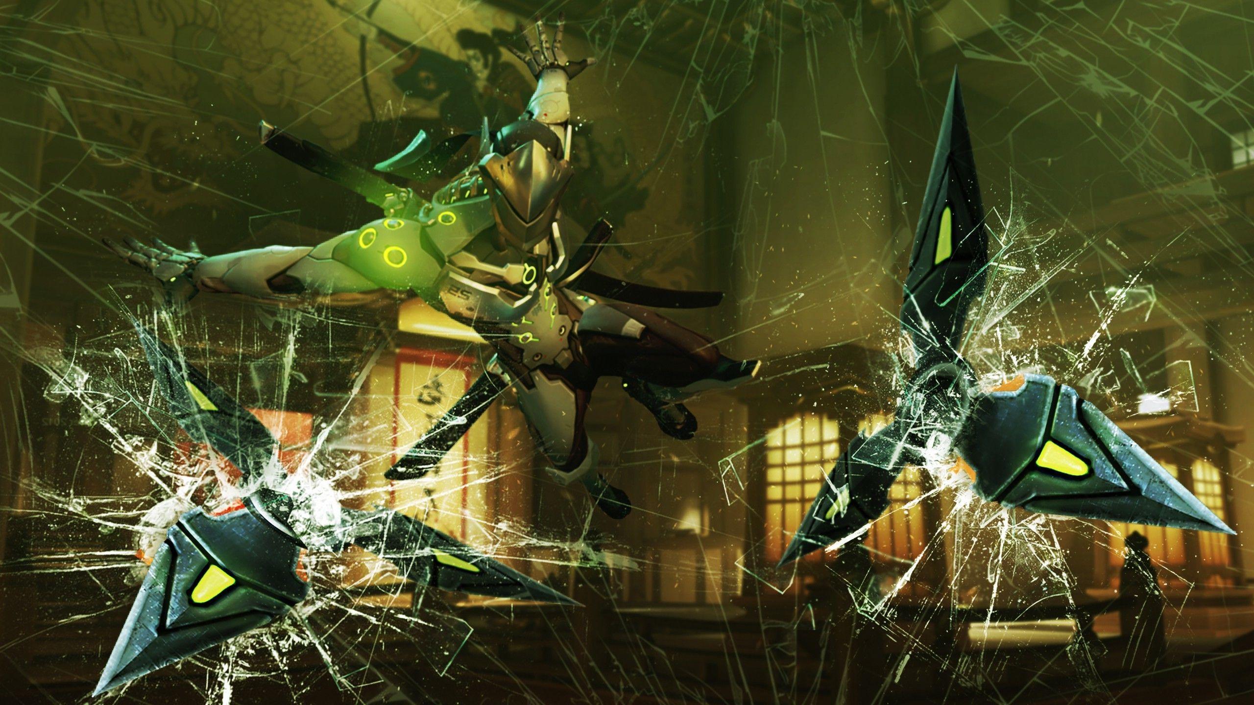 2560x1440 Overwatch Genji