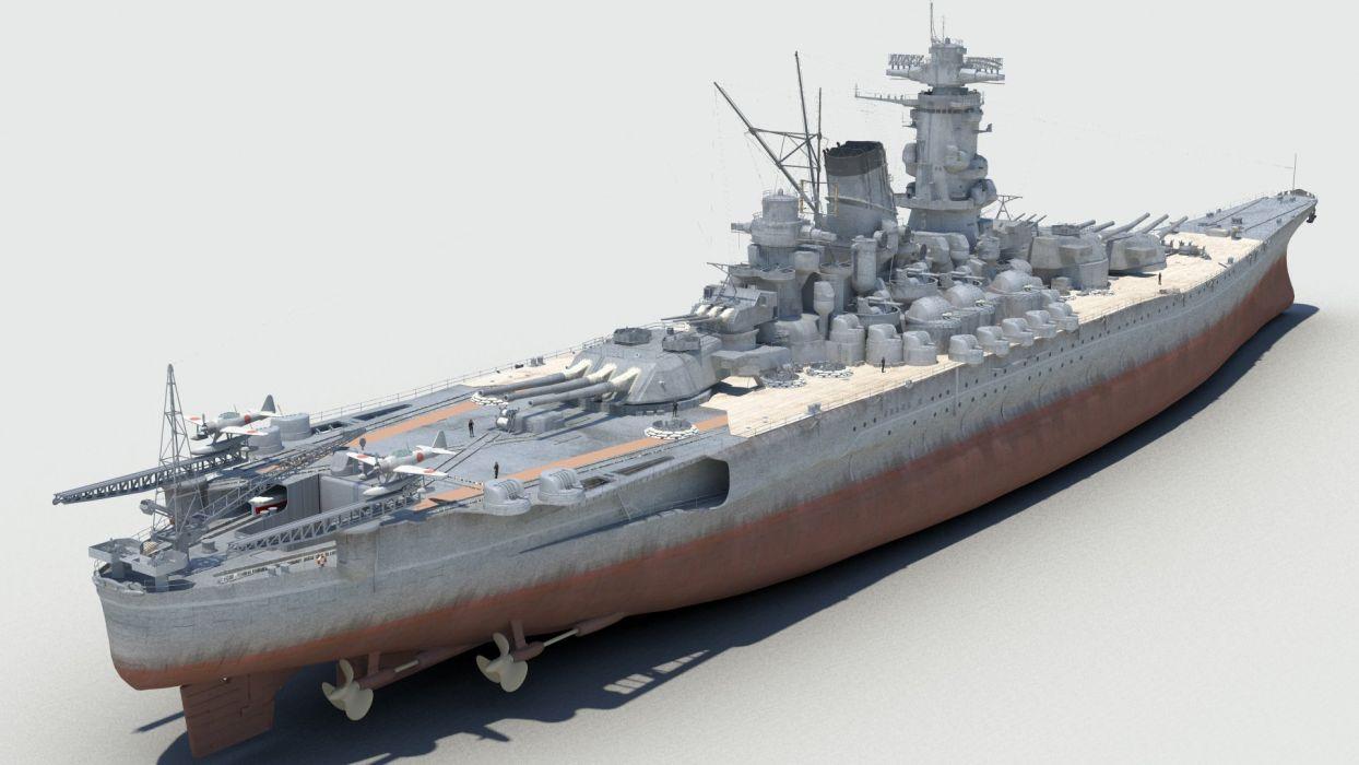 1244x700 Japan ships vehicles Yamato Imperial .