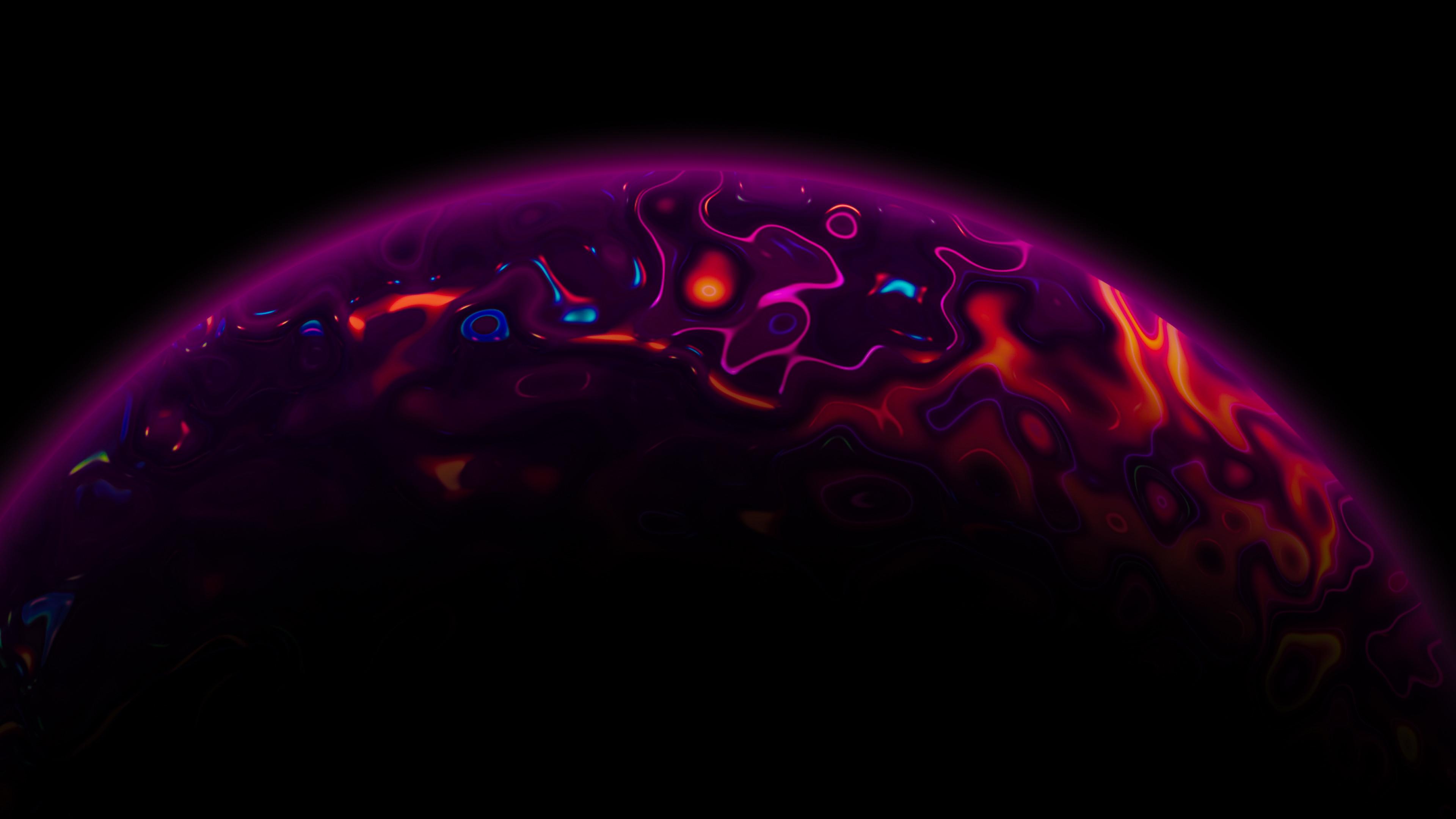 3840x2160 Artistic Purple Planet Wallpaper, HD .