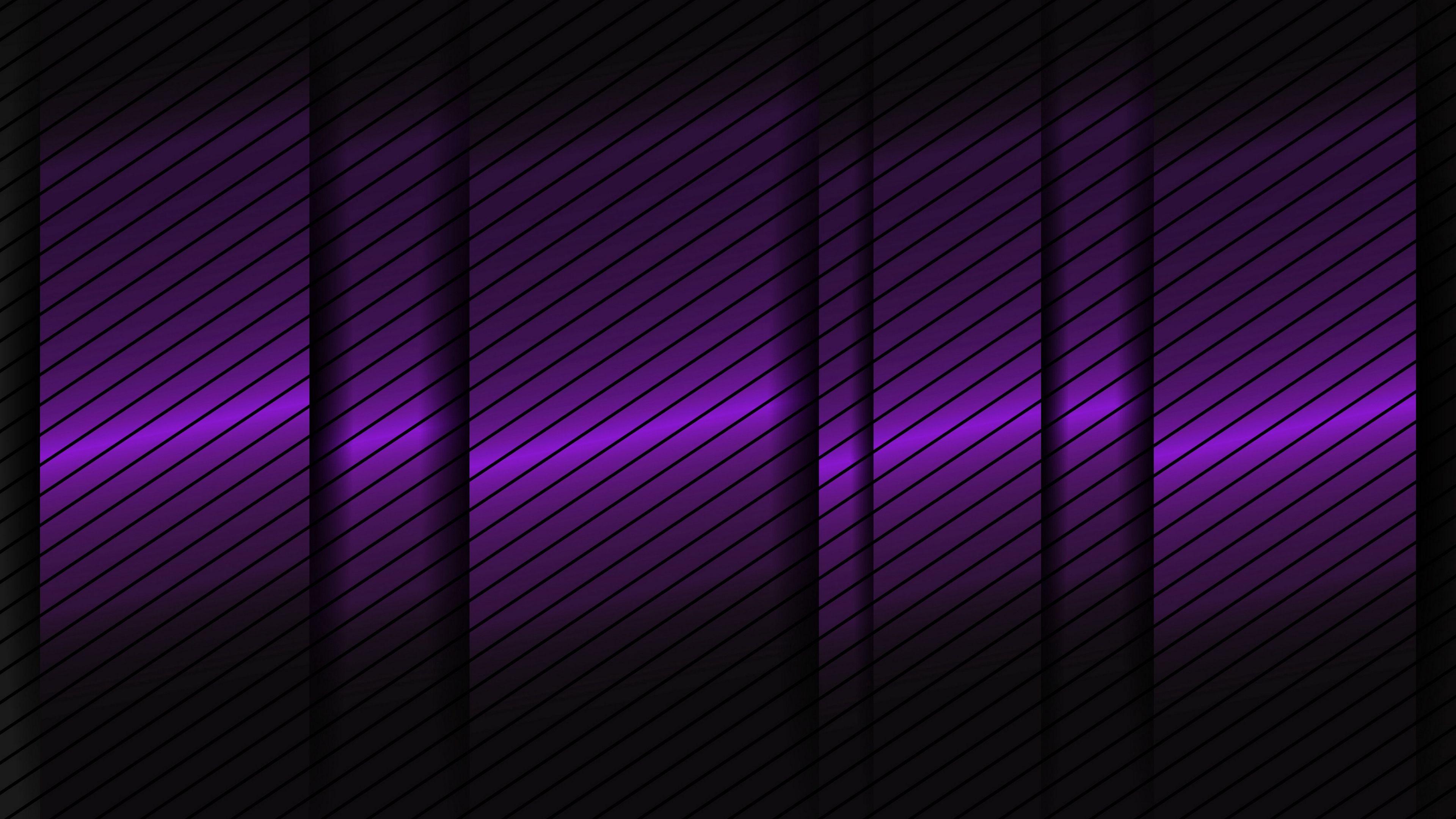 3840x2160 Wallpaper 4k abstraction, line, purple .