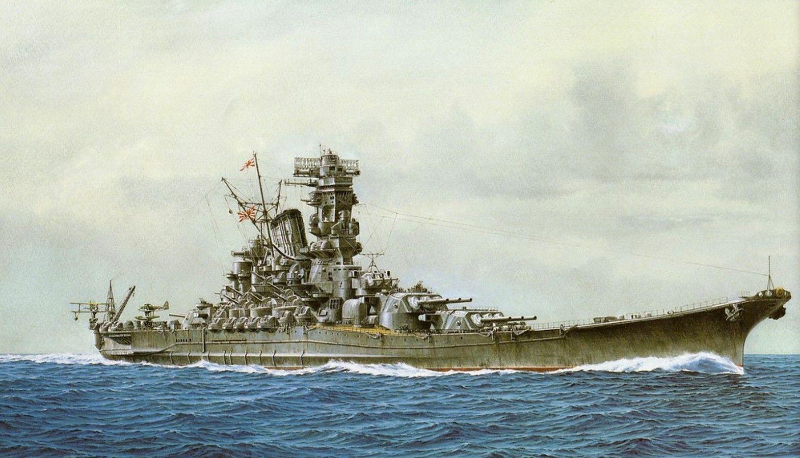 1570x900 Free download Battleship Yamato Battle .
