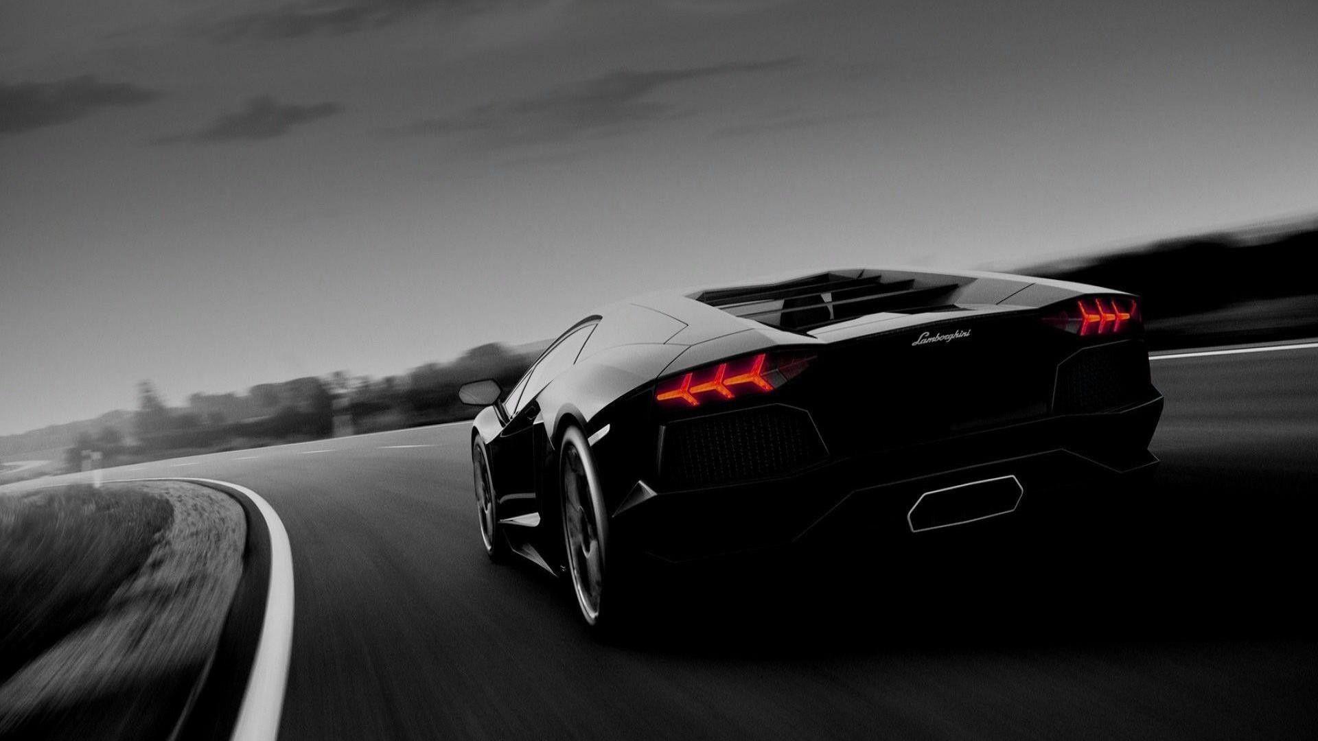 1920x1080 1920x Black Lamborghini Aventador .