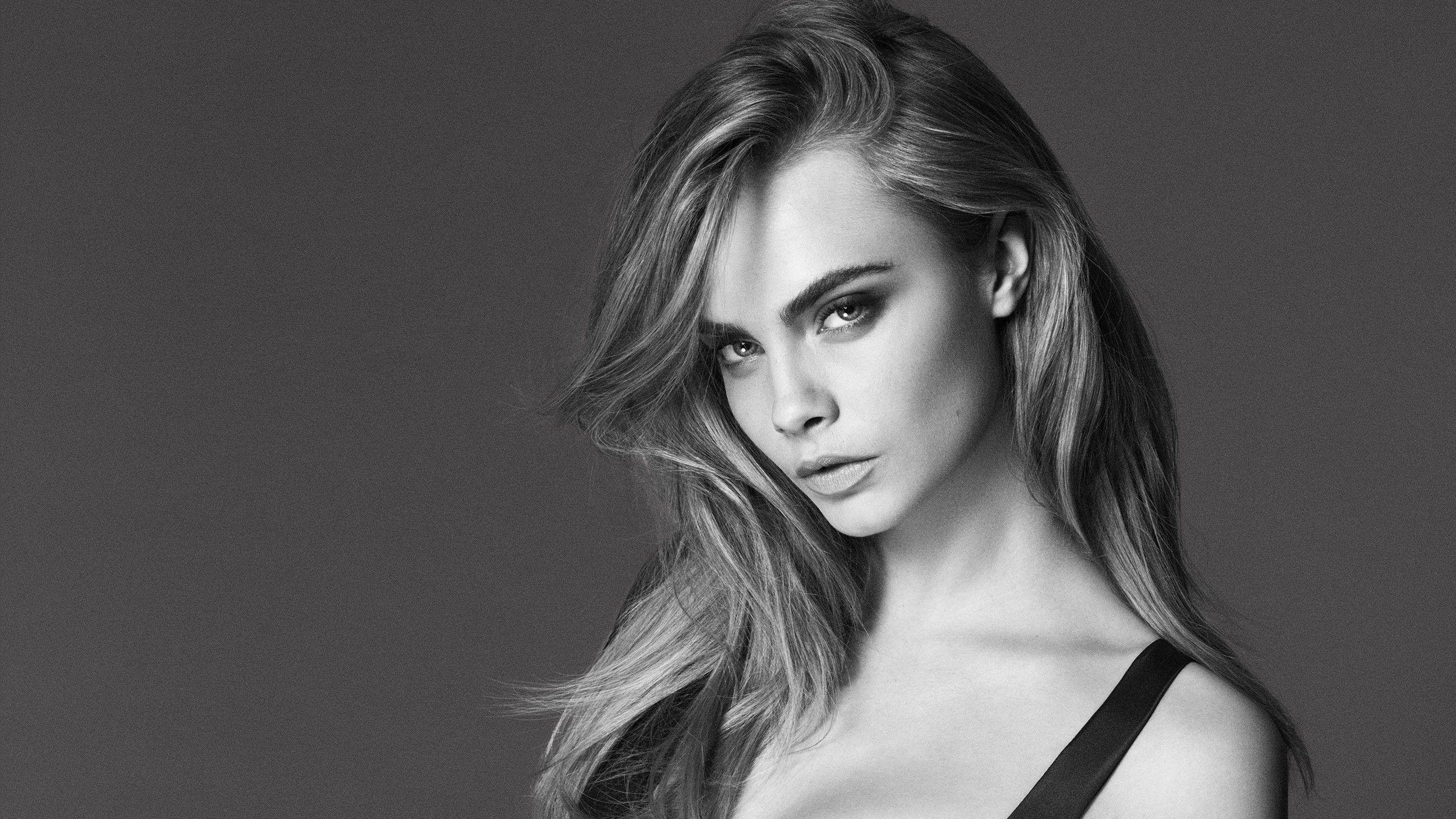 2560x1440 face, Cara Delevingne Wallpaper HD .