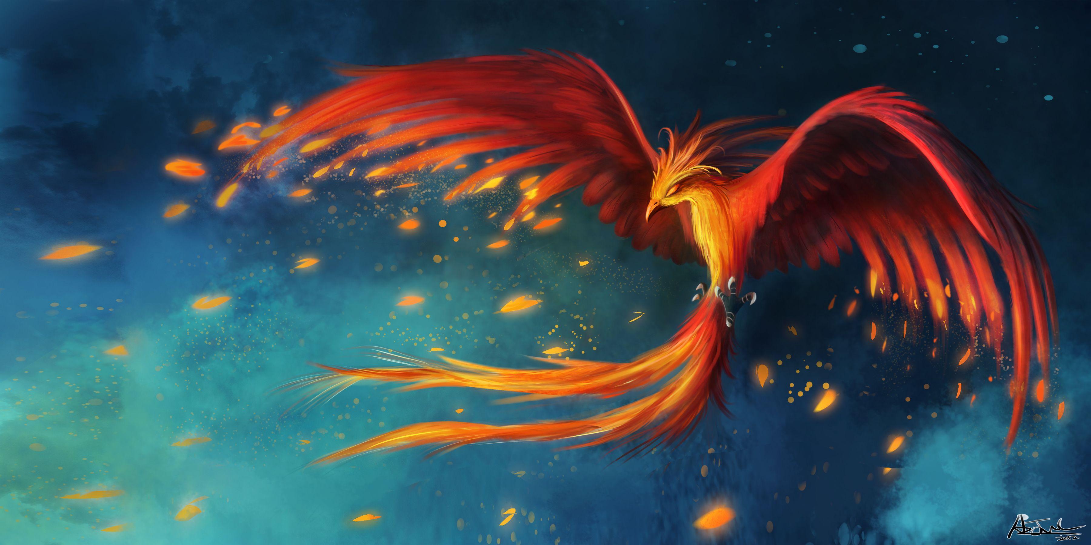 3600x1800 Title Fantasy Phoenix Fantasy .