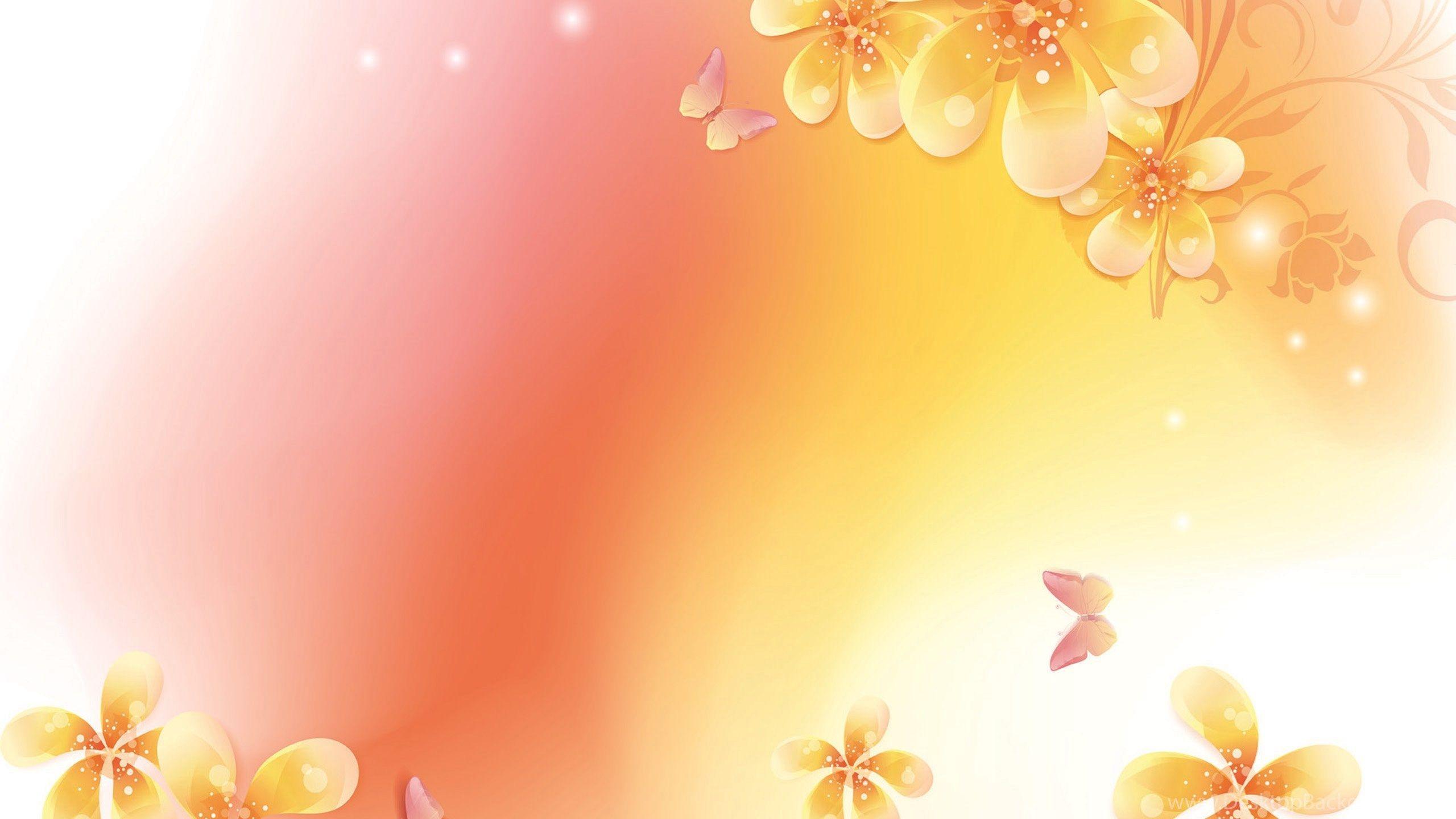 2560x1440 Elegant Abstract Pink Flowers .